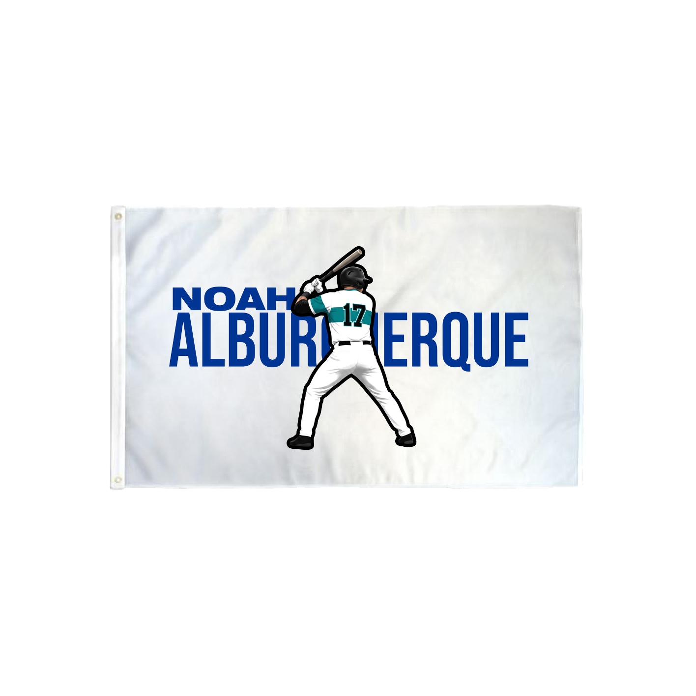 3x5 Flag — Player Name in Classic