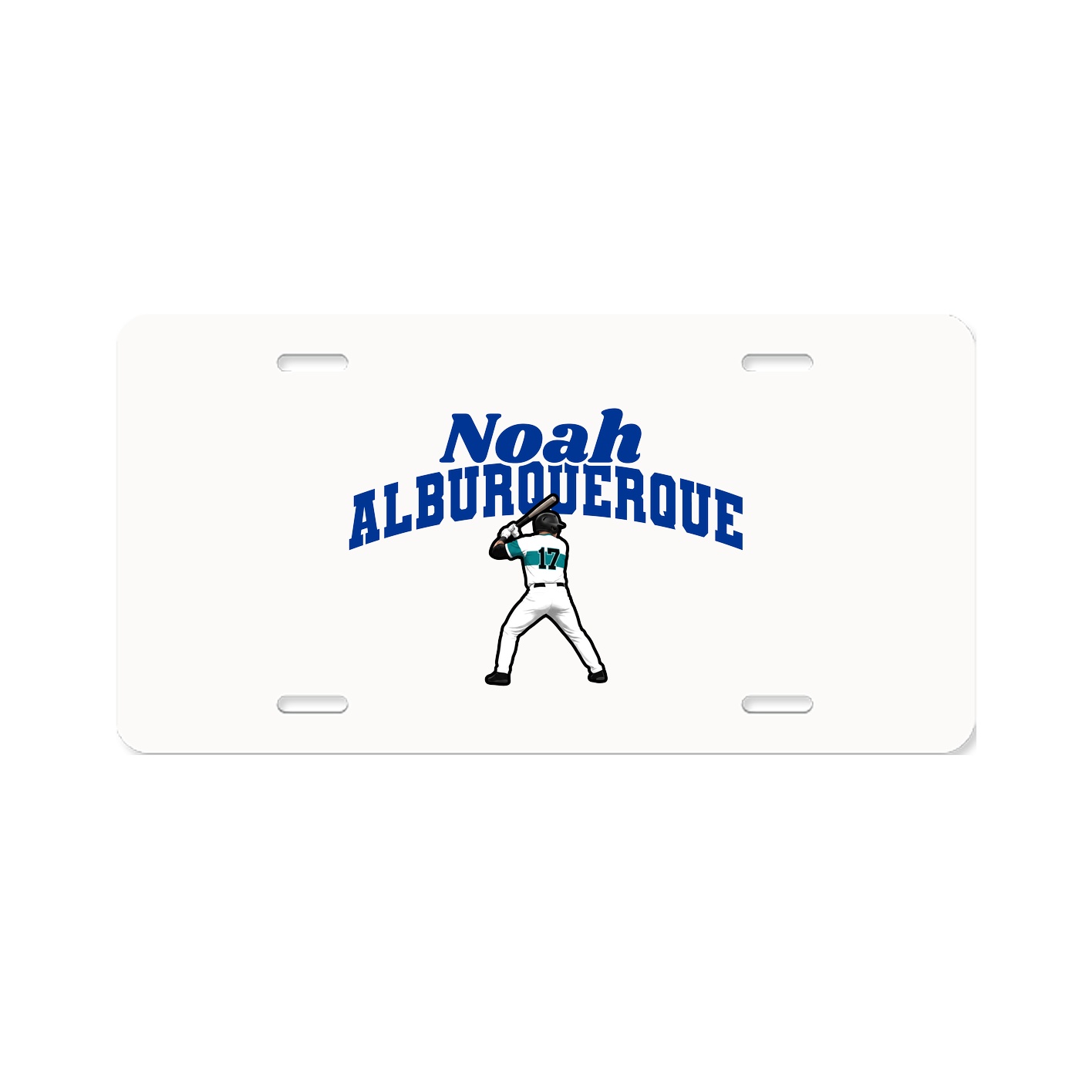 License Plate — Signature Arch in Classic