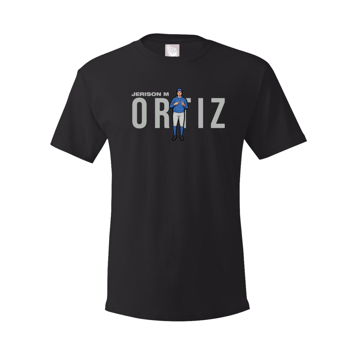 Youth Tee — Player Name in Black