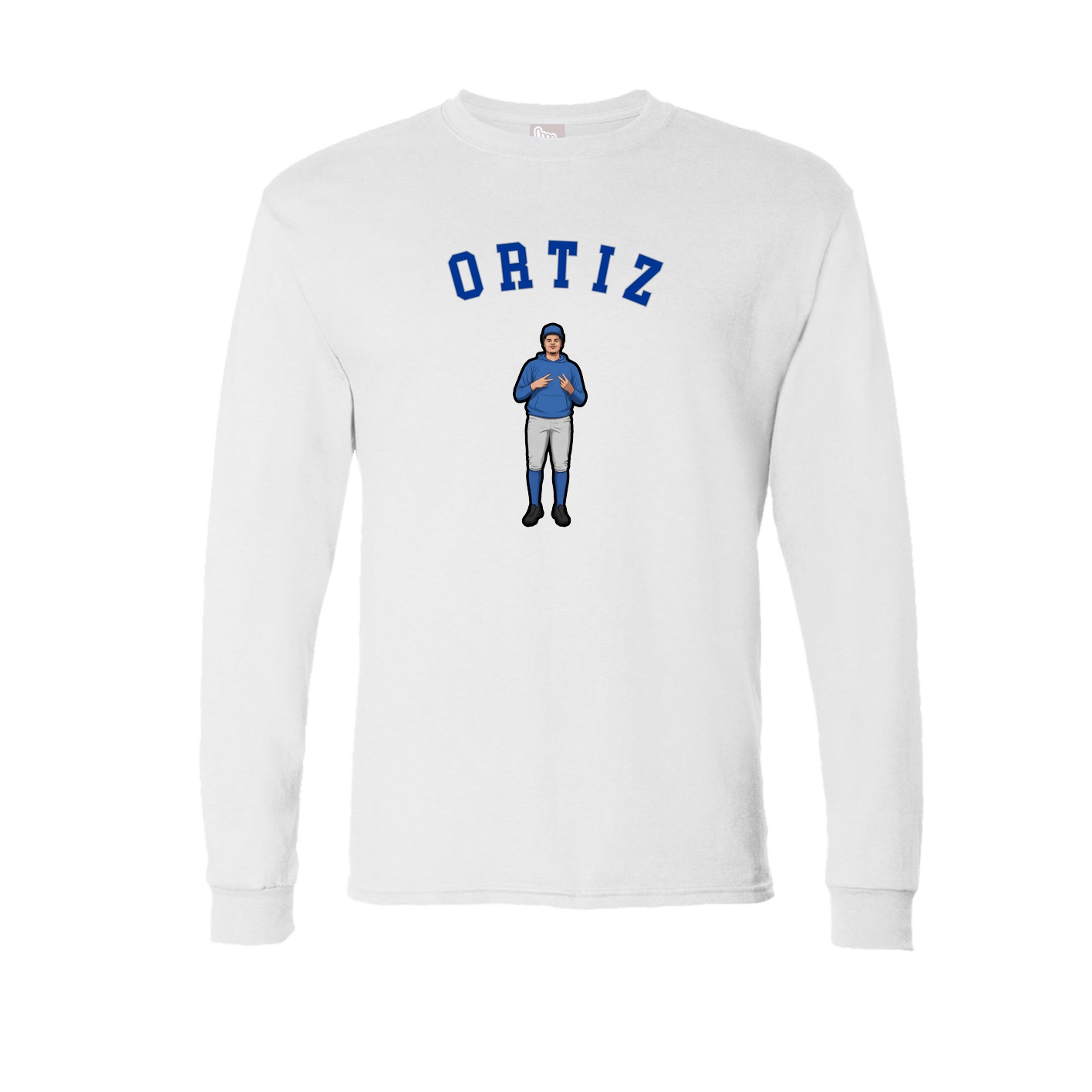 Long Sleeve Tee — Shirsey Arch in White