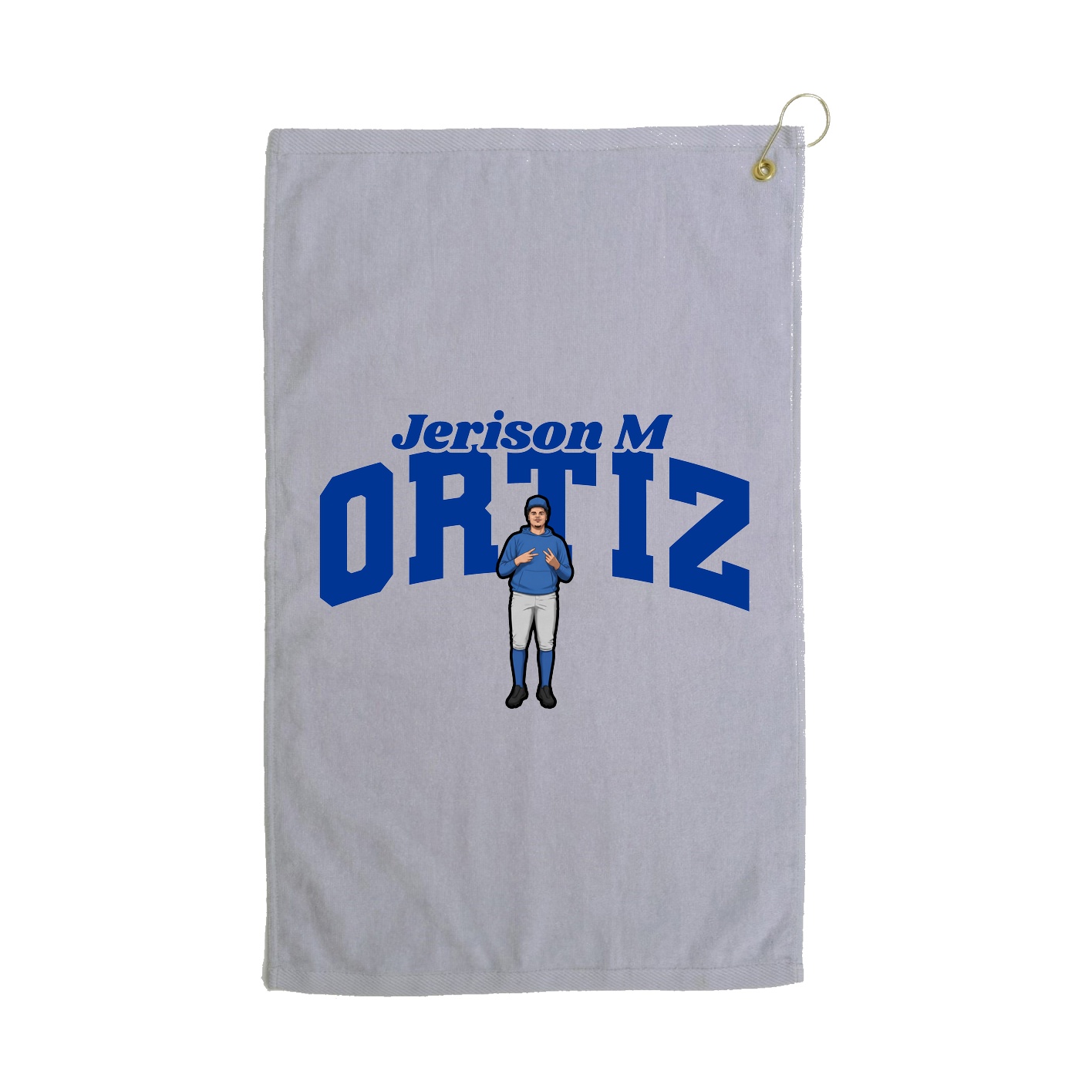 Golf Towel — Signature Arch in Grey