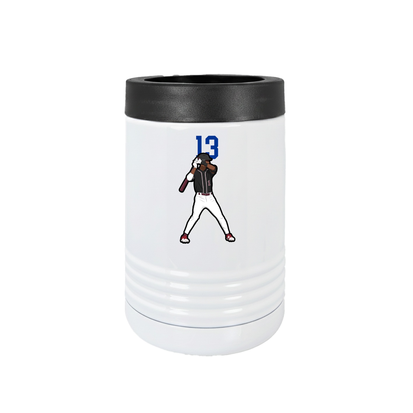 Beverage Holder — Number Top in White