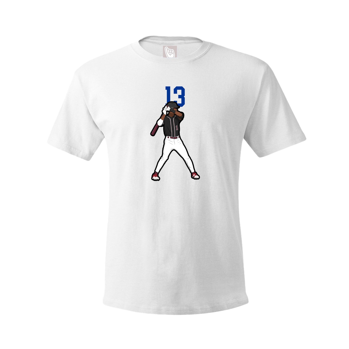 Tee — Number Top in White