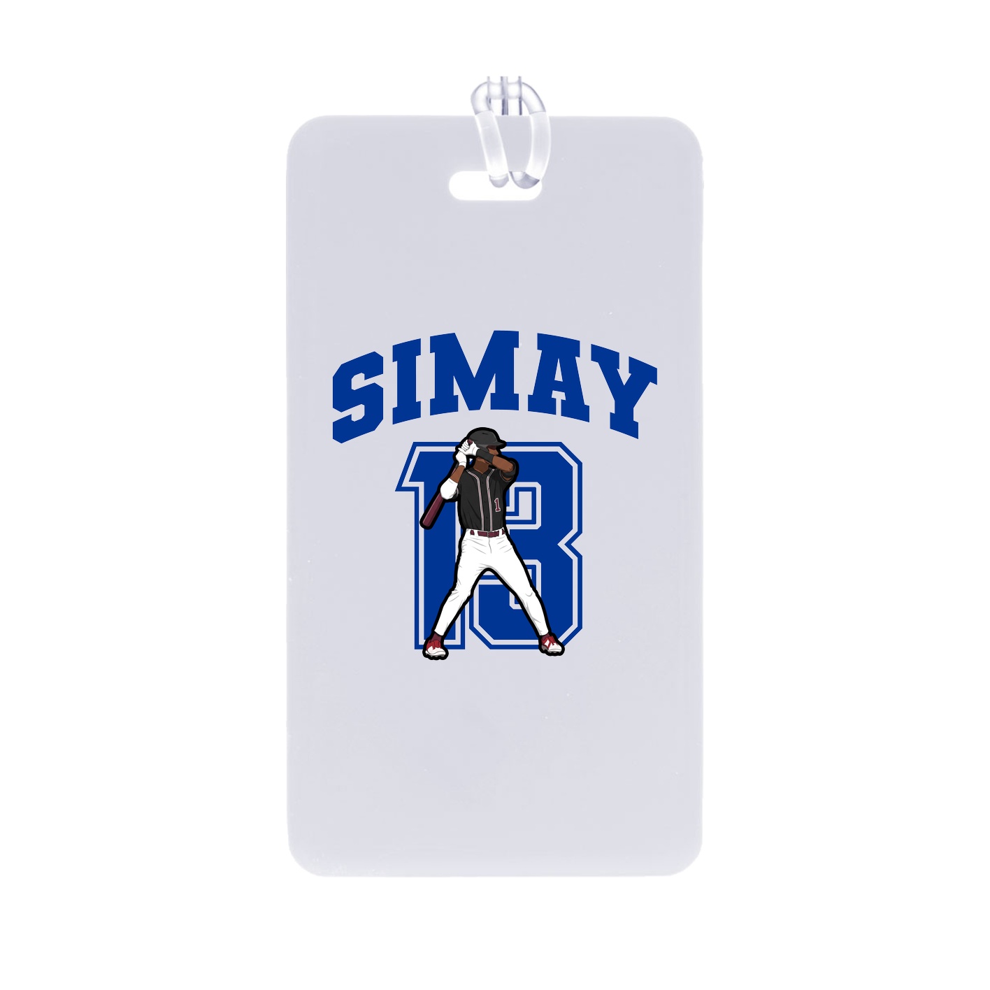 Bag Tag — Number in Classic