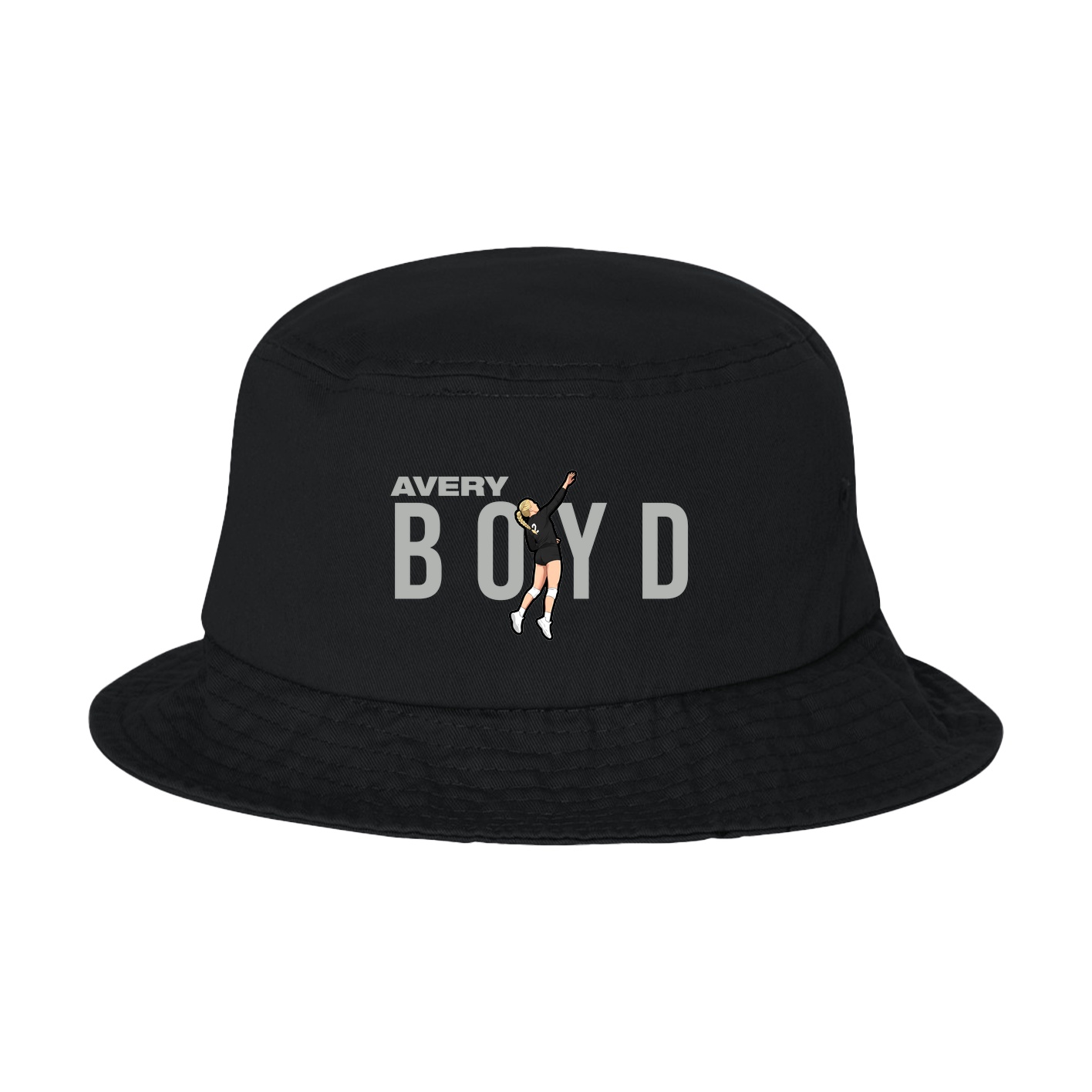 Bucket Cap — Player Name in Black