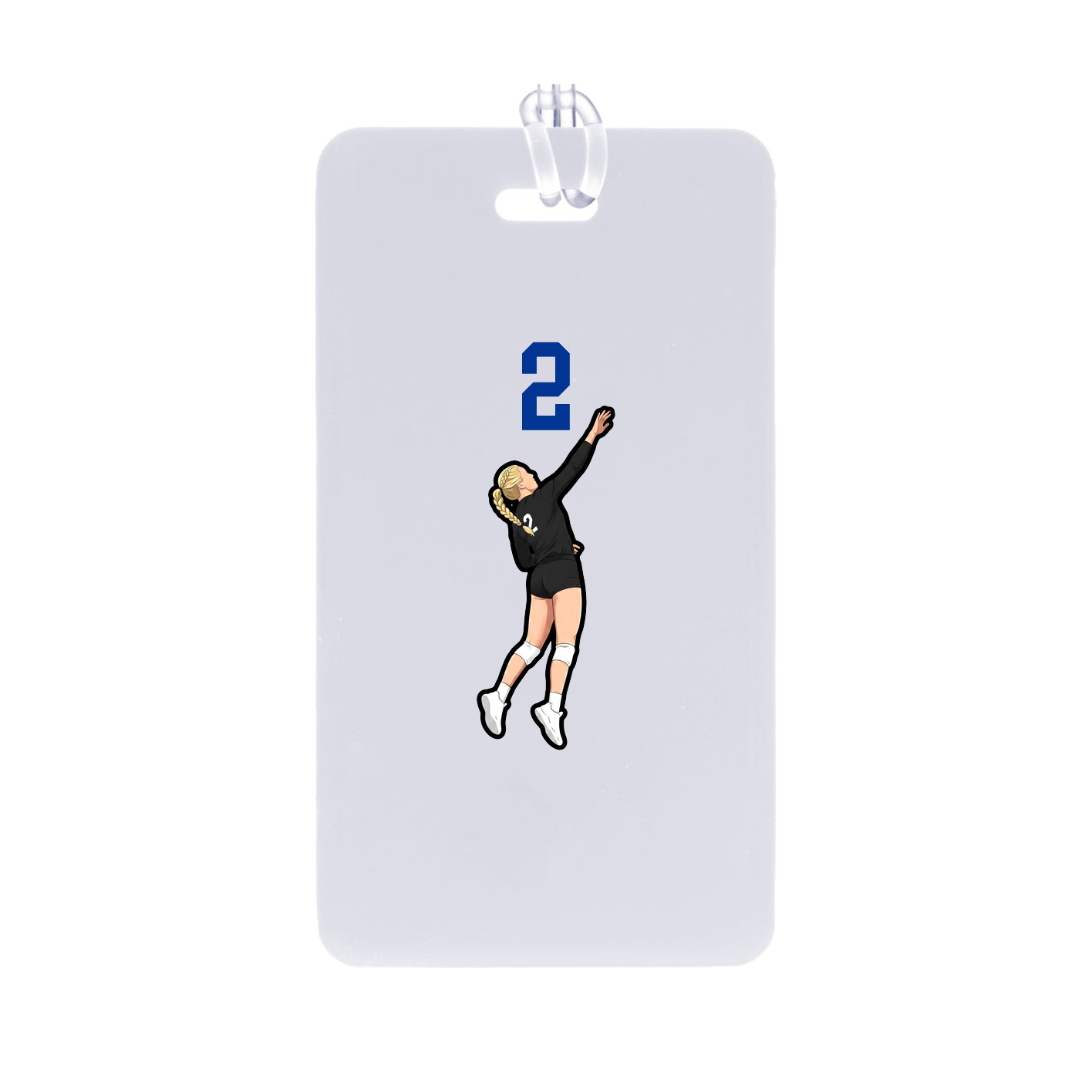 Bag Tag — Number Top in Classic