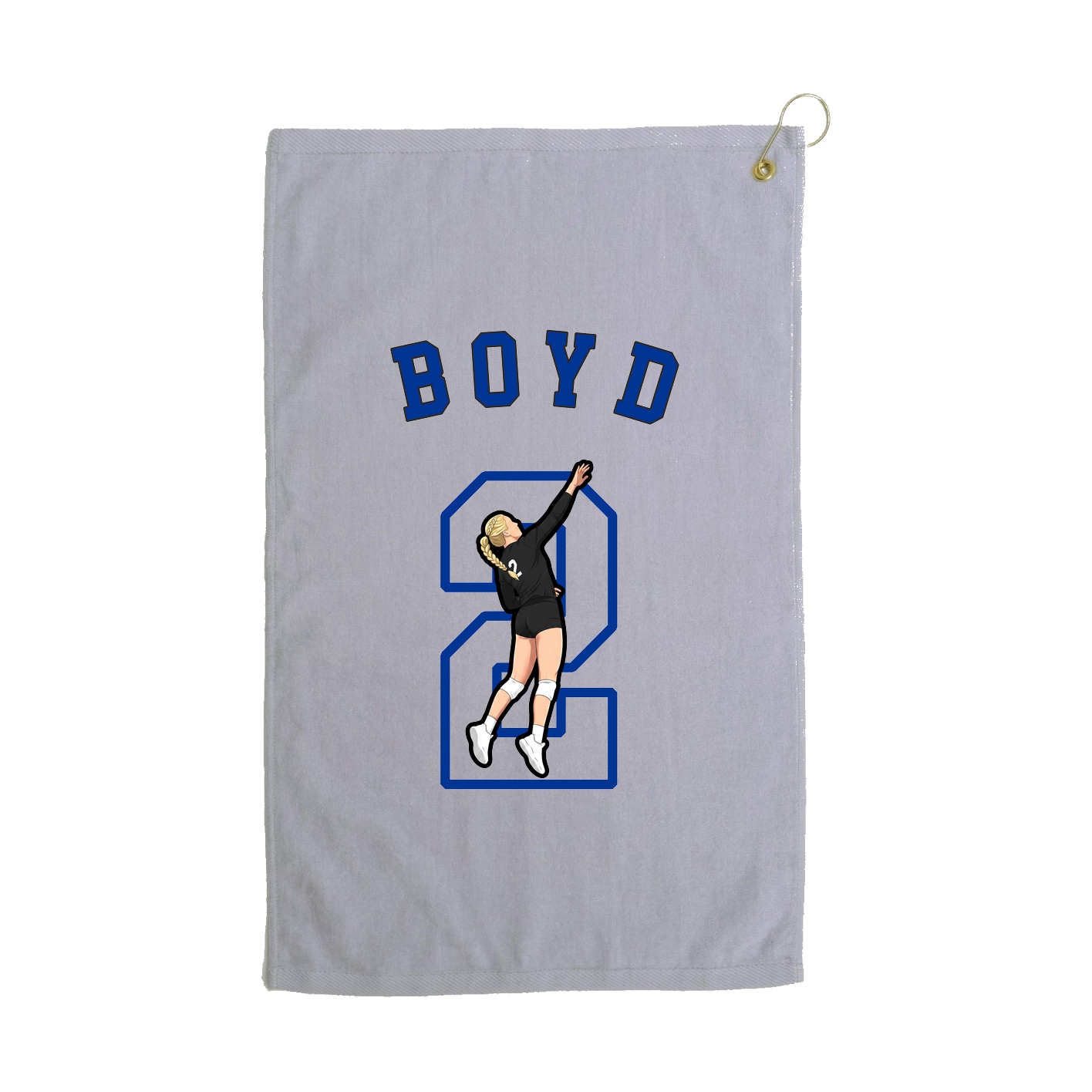 Golf Towel — Shirsey Arch in Grey