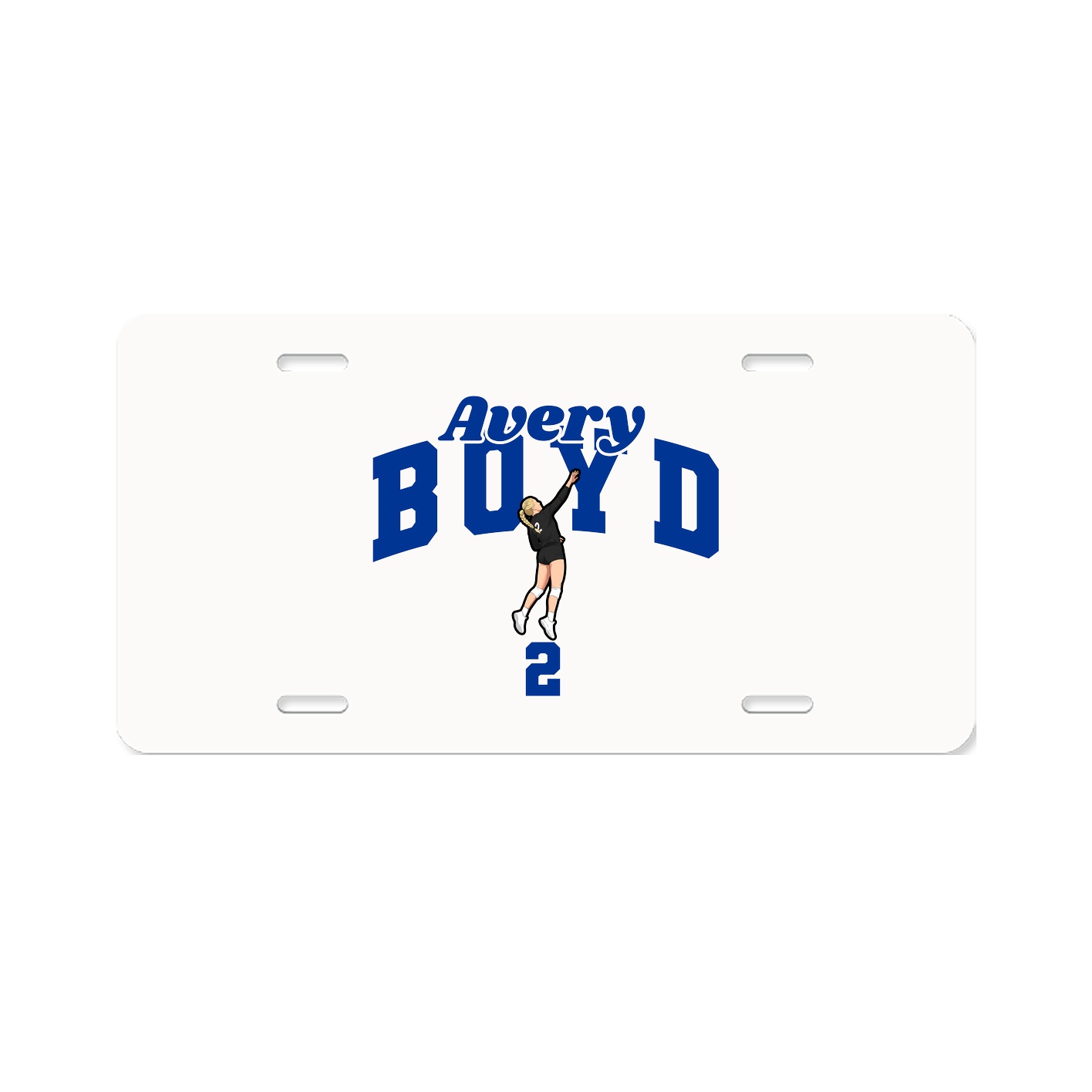 License Plate — Signature Arch in Classic