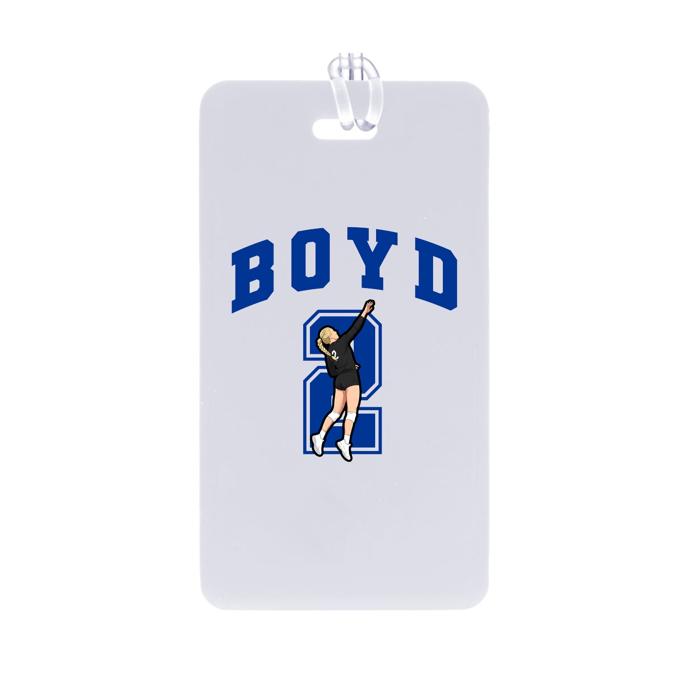 Bag Tag — Number in Classic