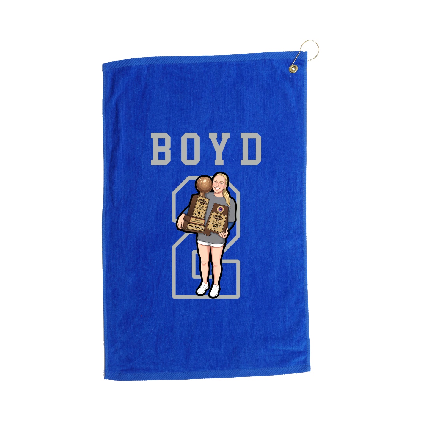 Golf Towel — Shirsey in Royal