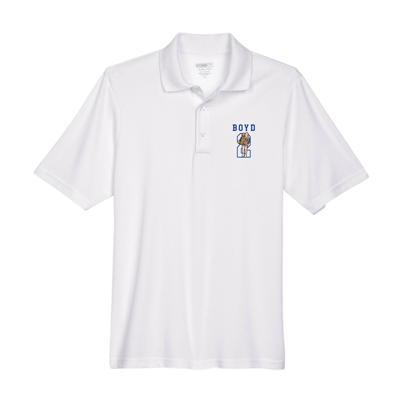 Performance Polo — Shirsey in White
