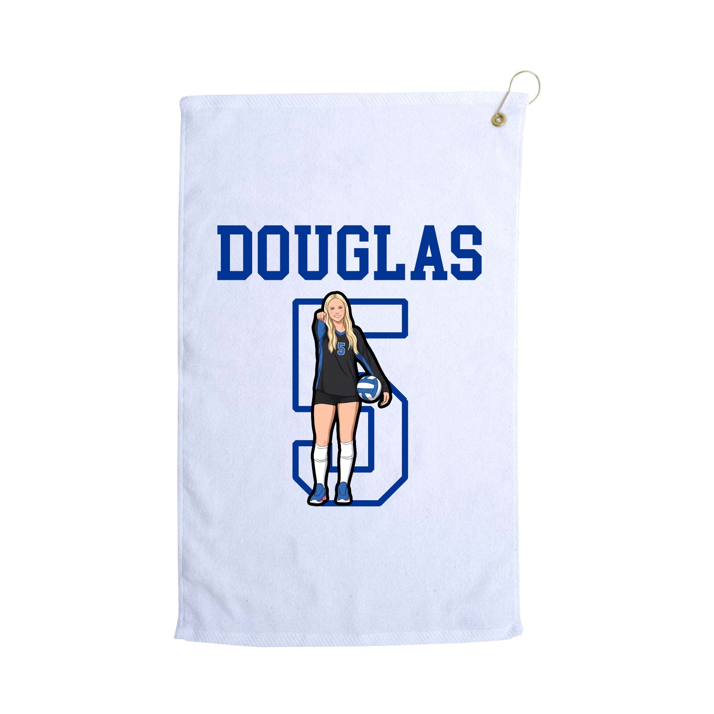 Golf Towel — Shirsey in White