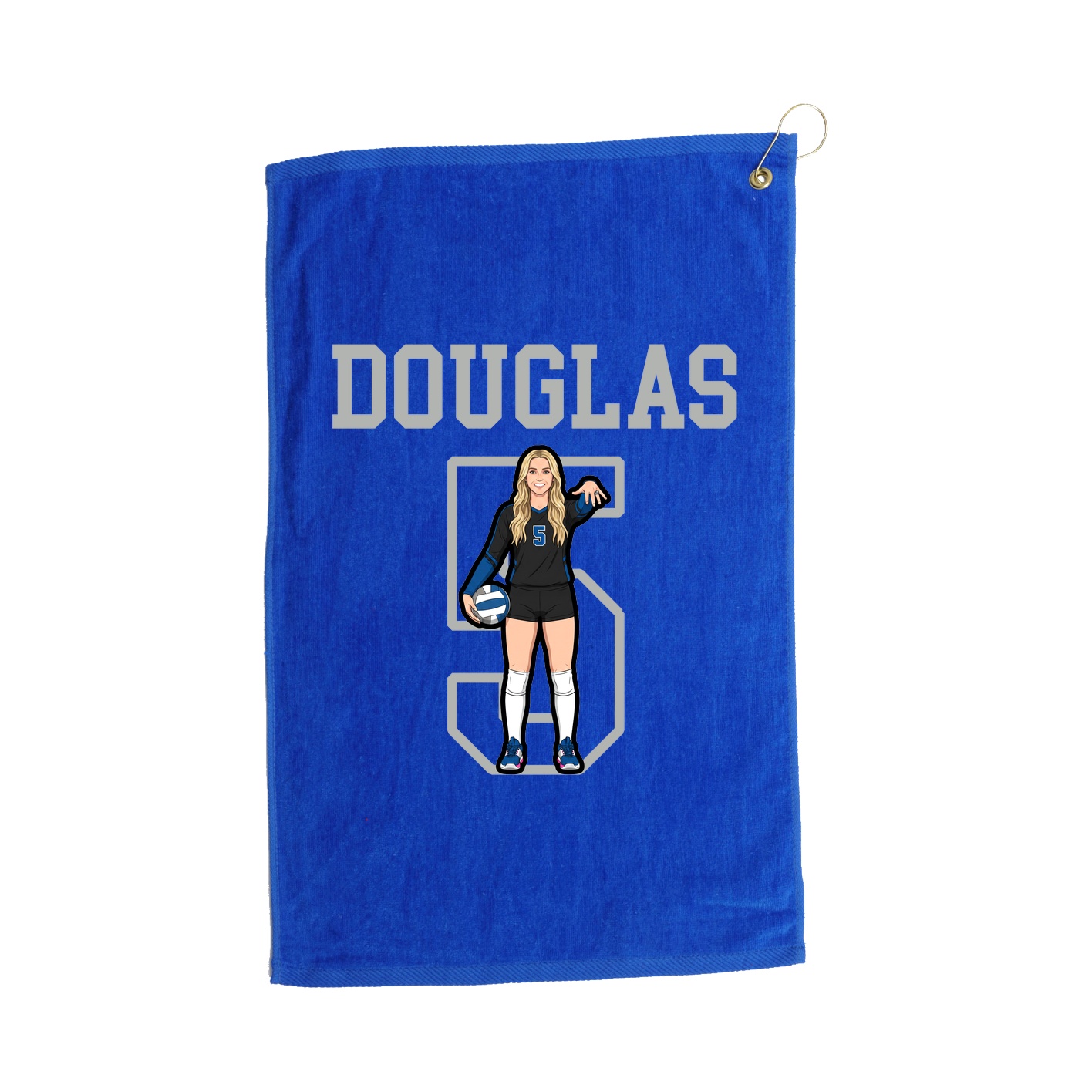 Golf Towel — Shirsey in Royal