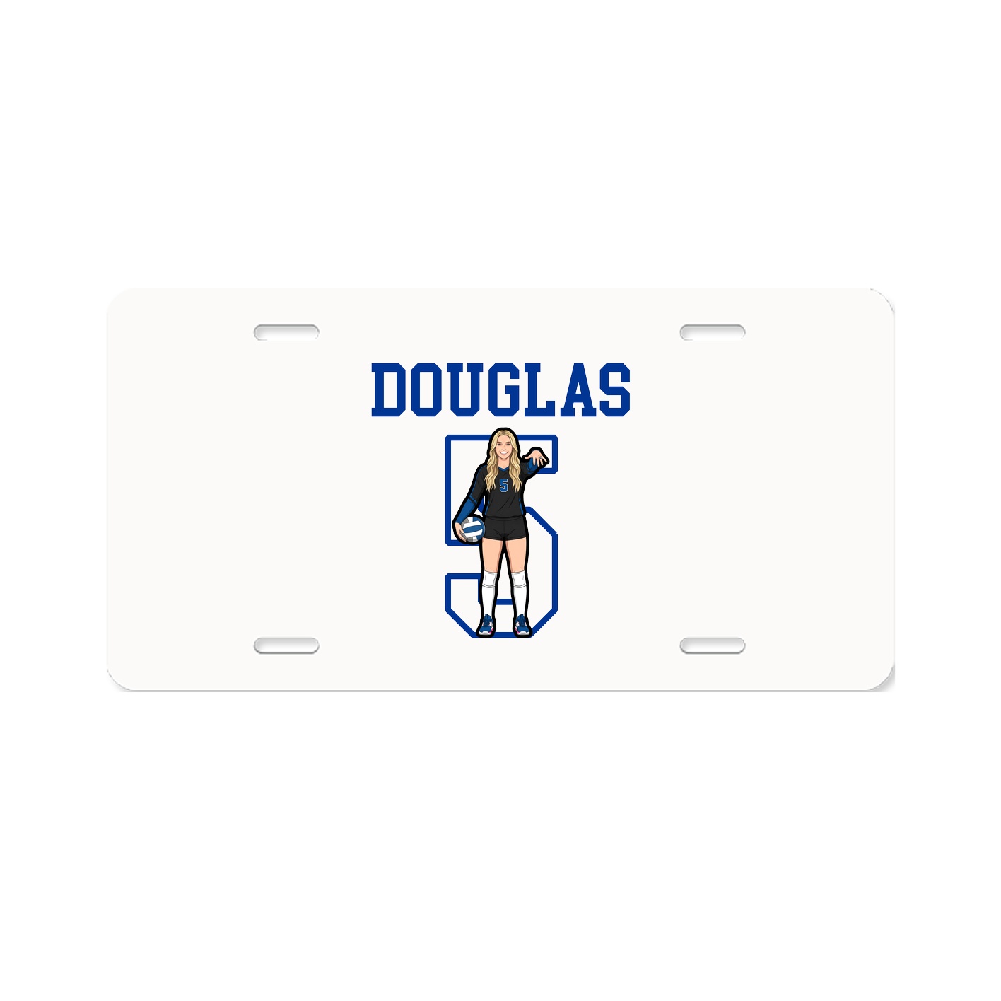 License Plate — Shirsey in Classic