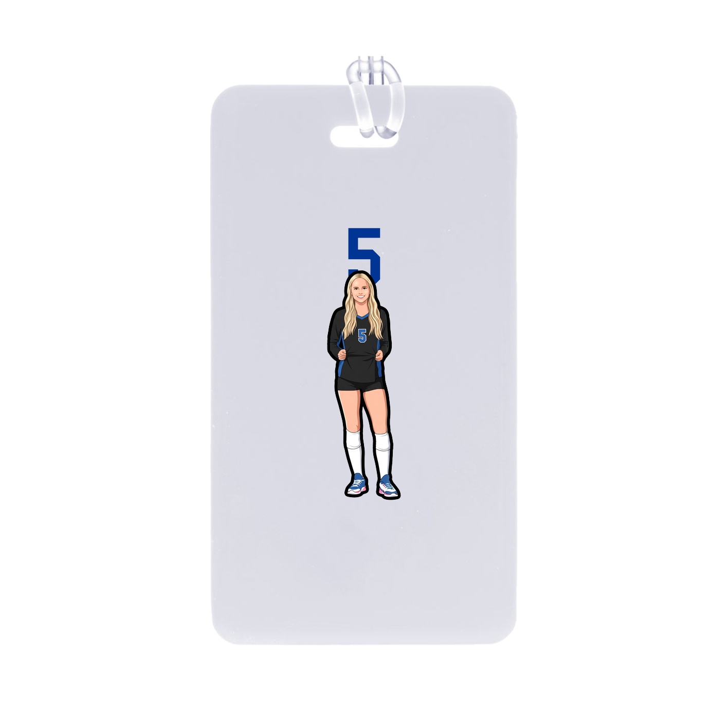 Bag Tag — Number Top in Classic