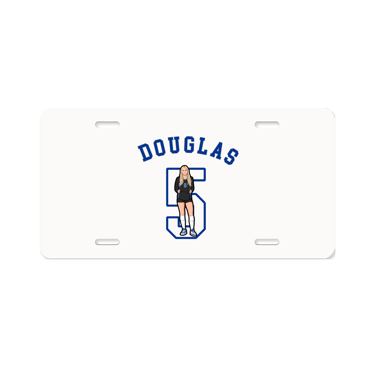 License Plate — Shirsey Arch in Classic