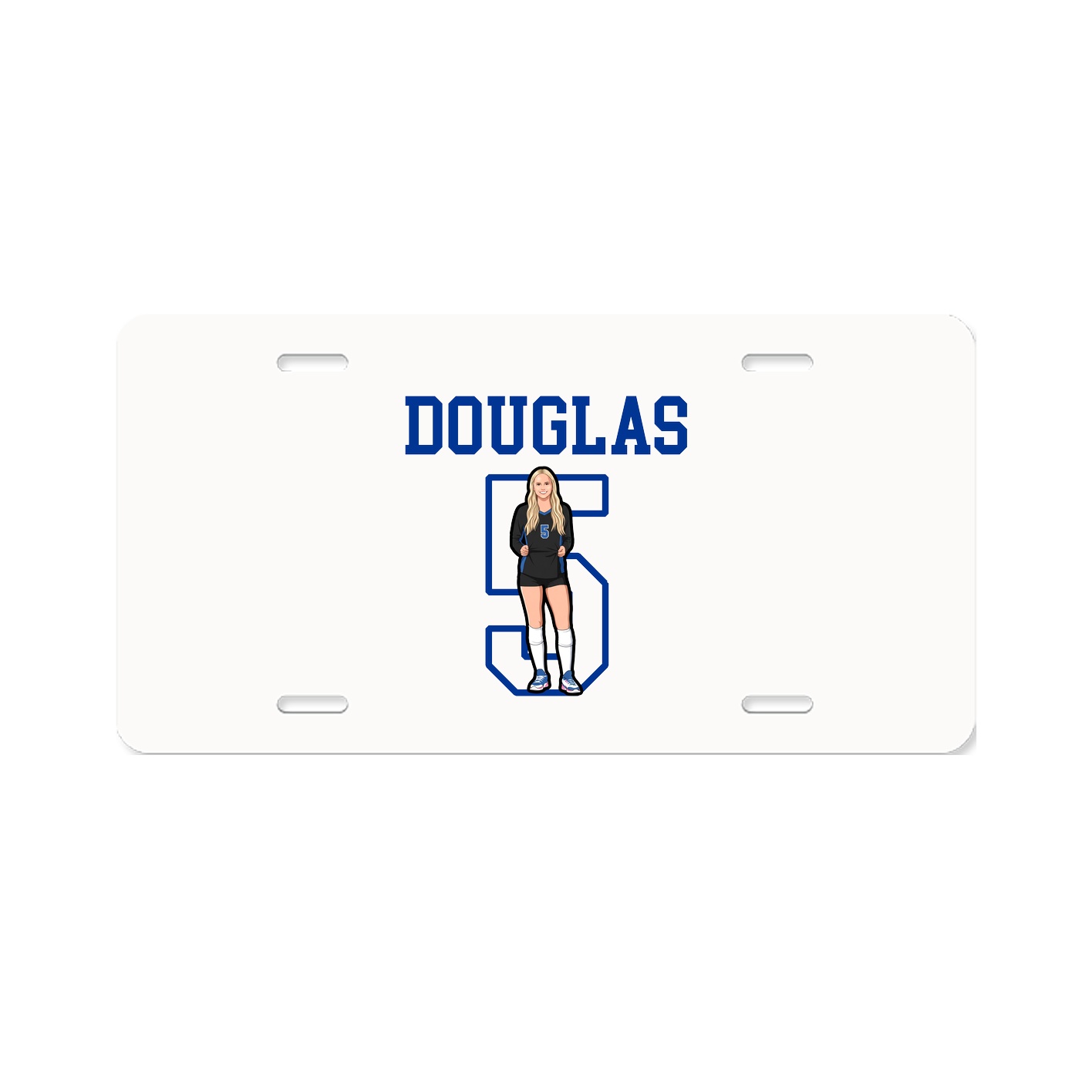 License Plate — Shirsey in Classic