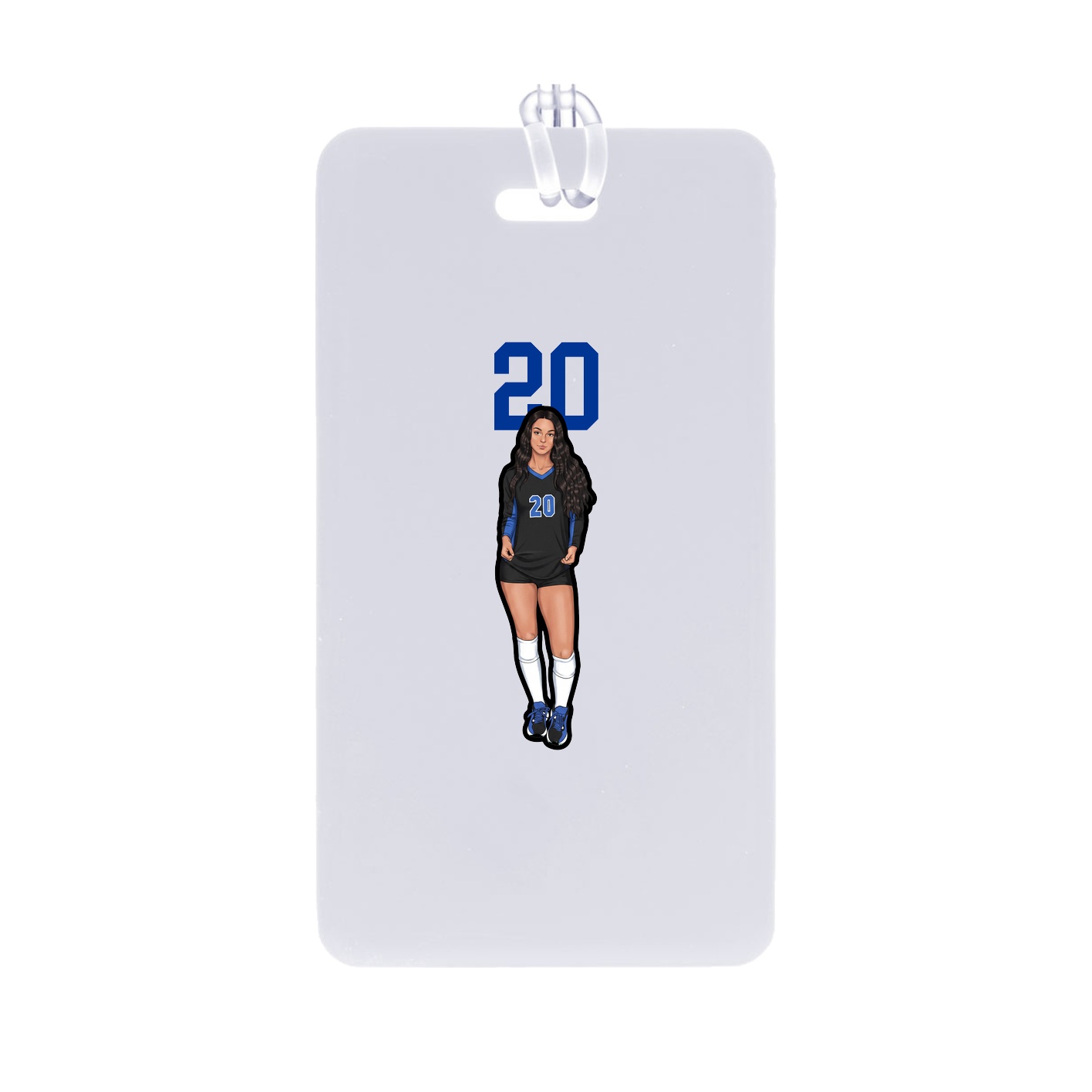 Bag Tag — Number Top in Classic