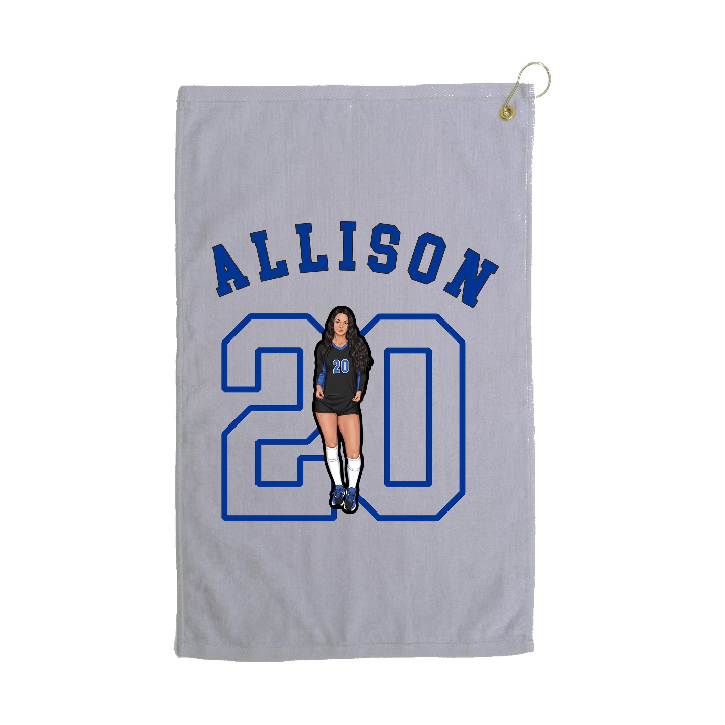Golf Towel — Shirsey Arch in Grey