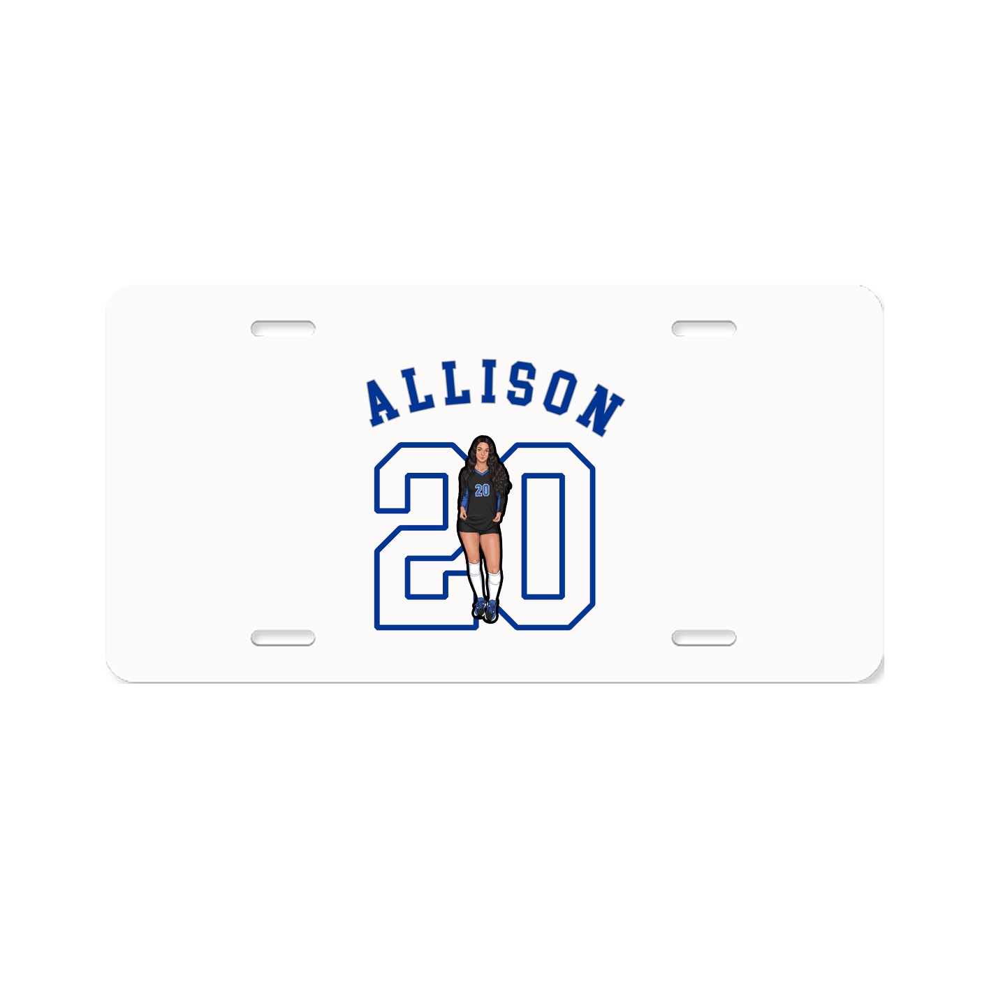 License Plate — Shirsey Arch in Classic