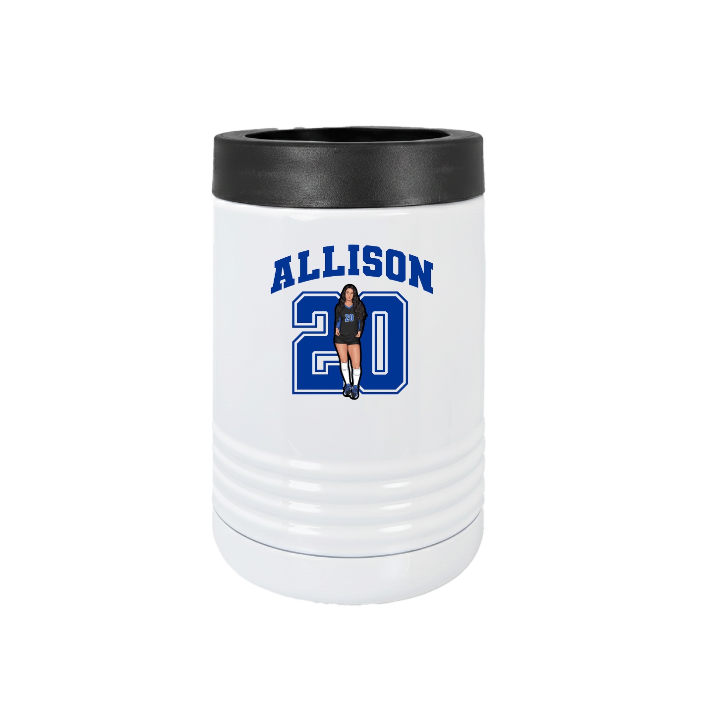 Beverage Holder — Number in White