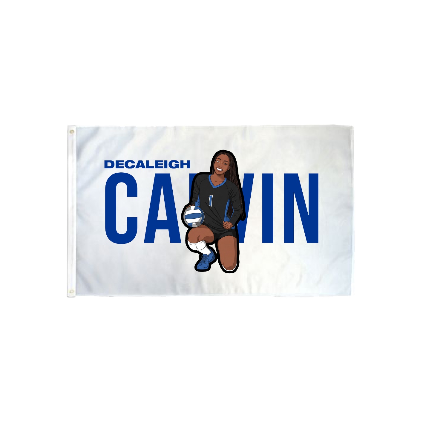 3x5 Flag — Player Name in Classic