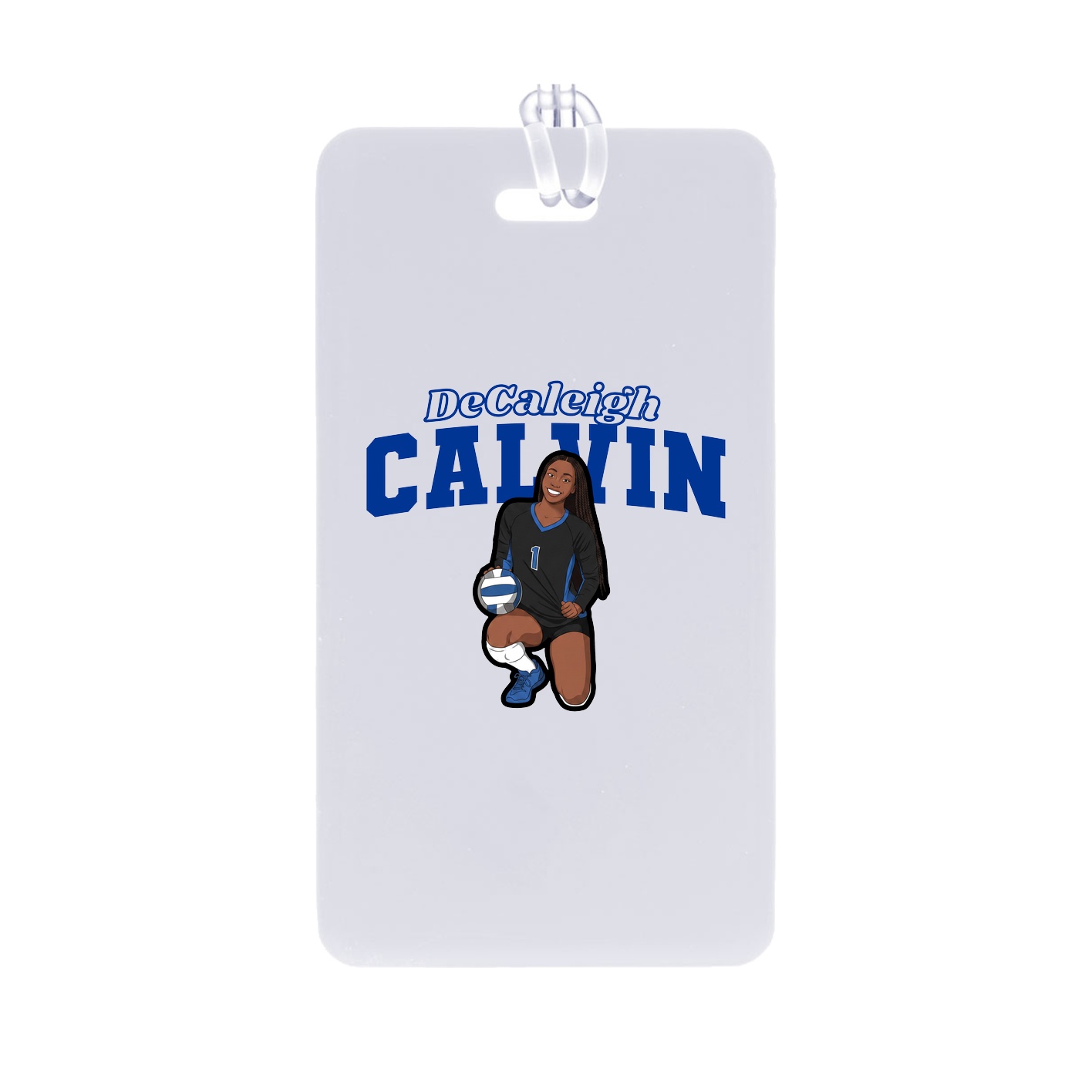 Bag Tag — Name Arch in Classic