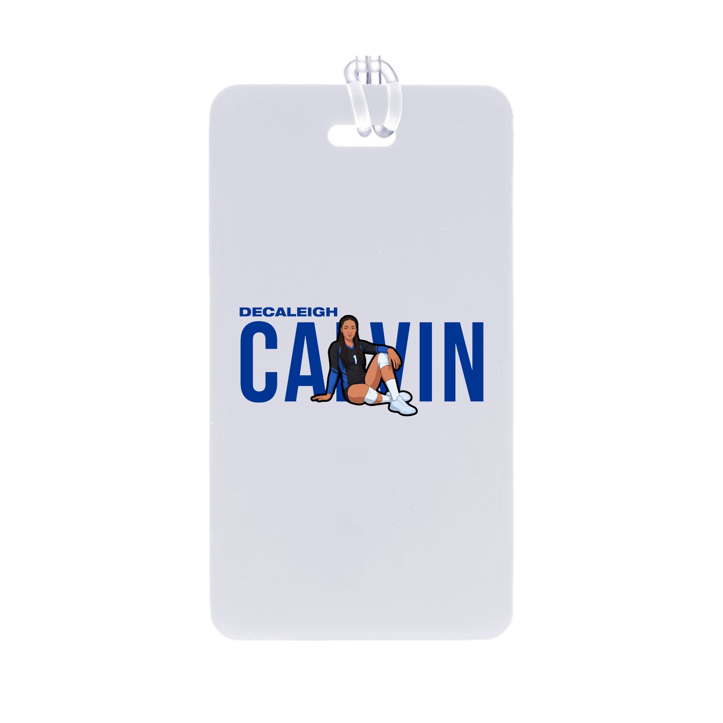 Bag Tag — Player Name in Classic