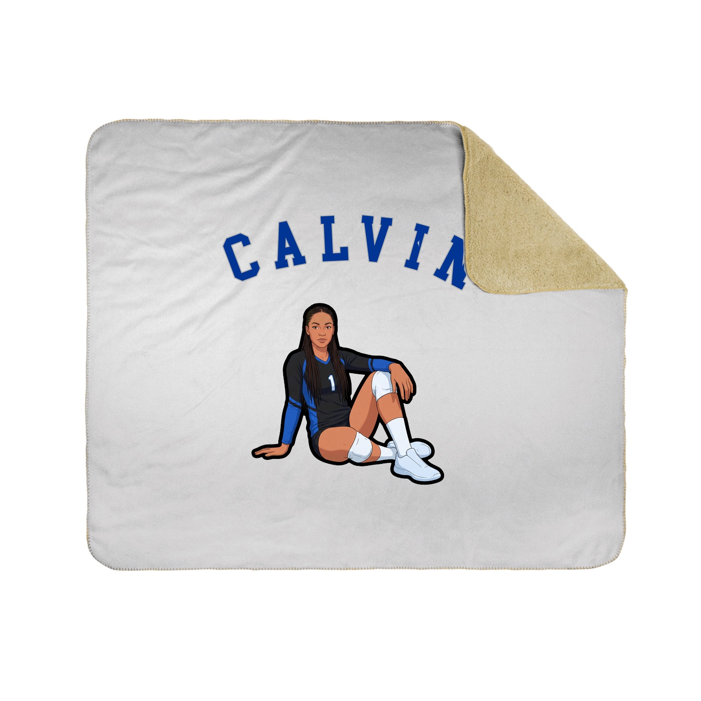Throw Blanket — Shirsey Arch in White