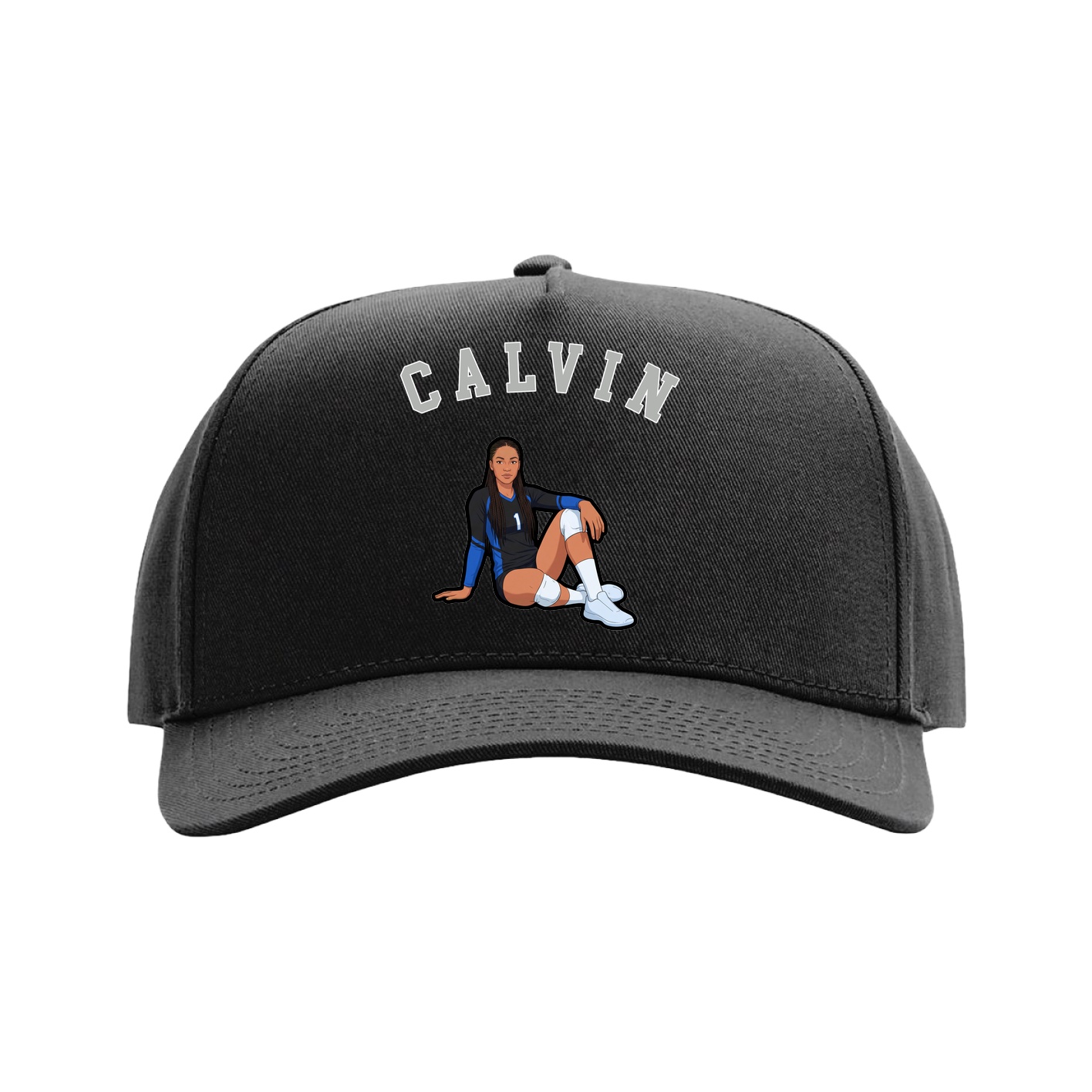 Full Fabric Five-Panel Champ Cap