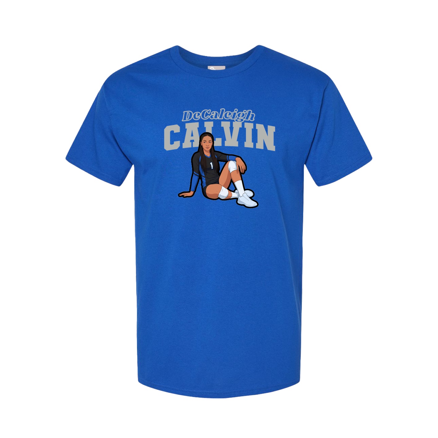 Tee — Name Arch in Royal