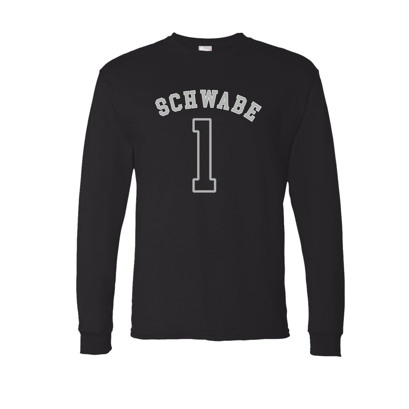Long Sleeve Tee — Shirsey Arch in Black