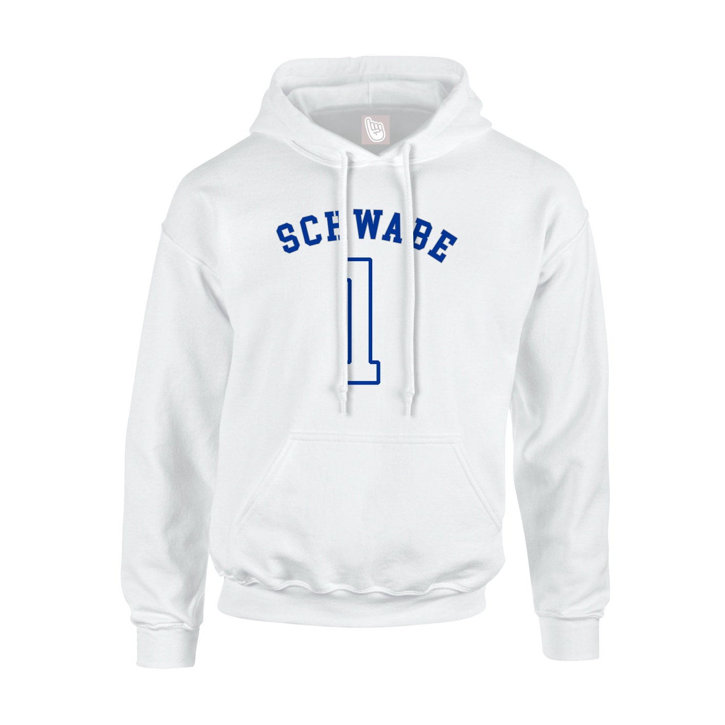 Hoodie — Shirsey Arch in White