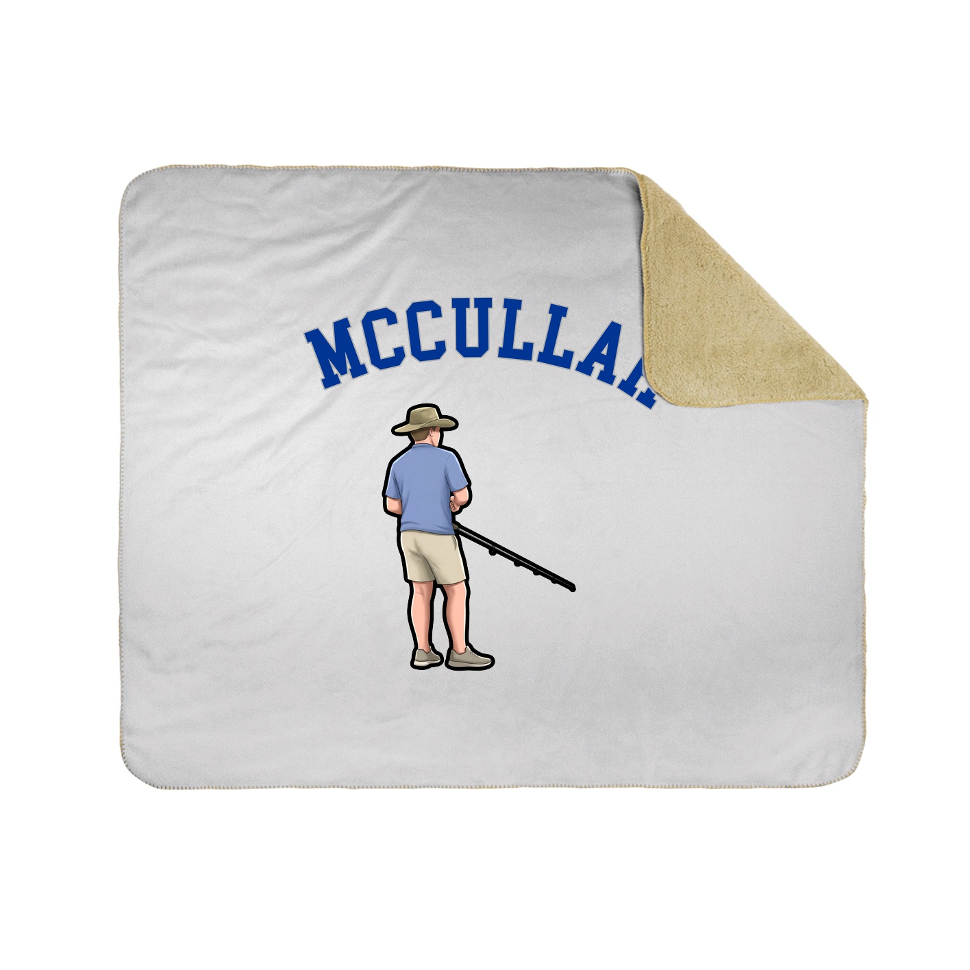 Throw Blanket — Shirsey Arch in White