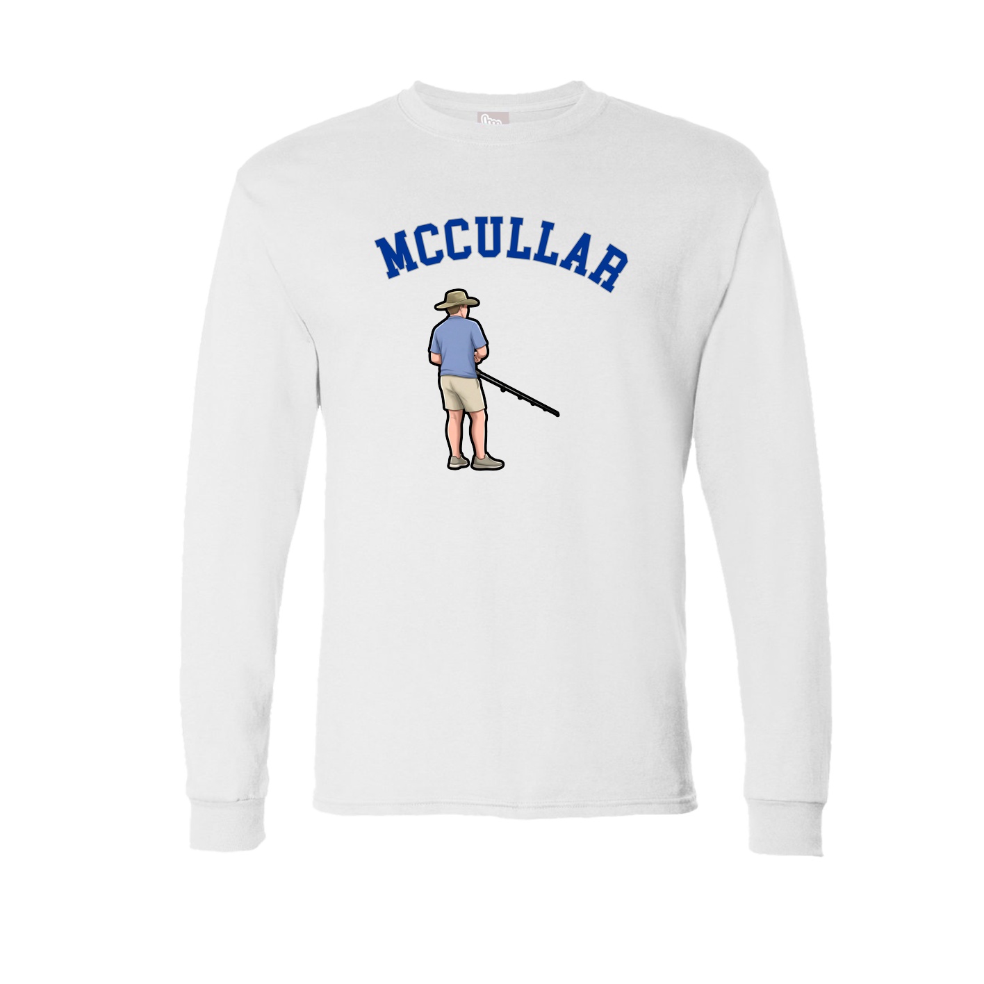Long Sleeve Tee — Shirsey Arch in White