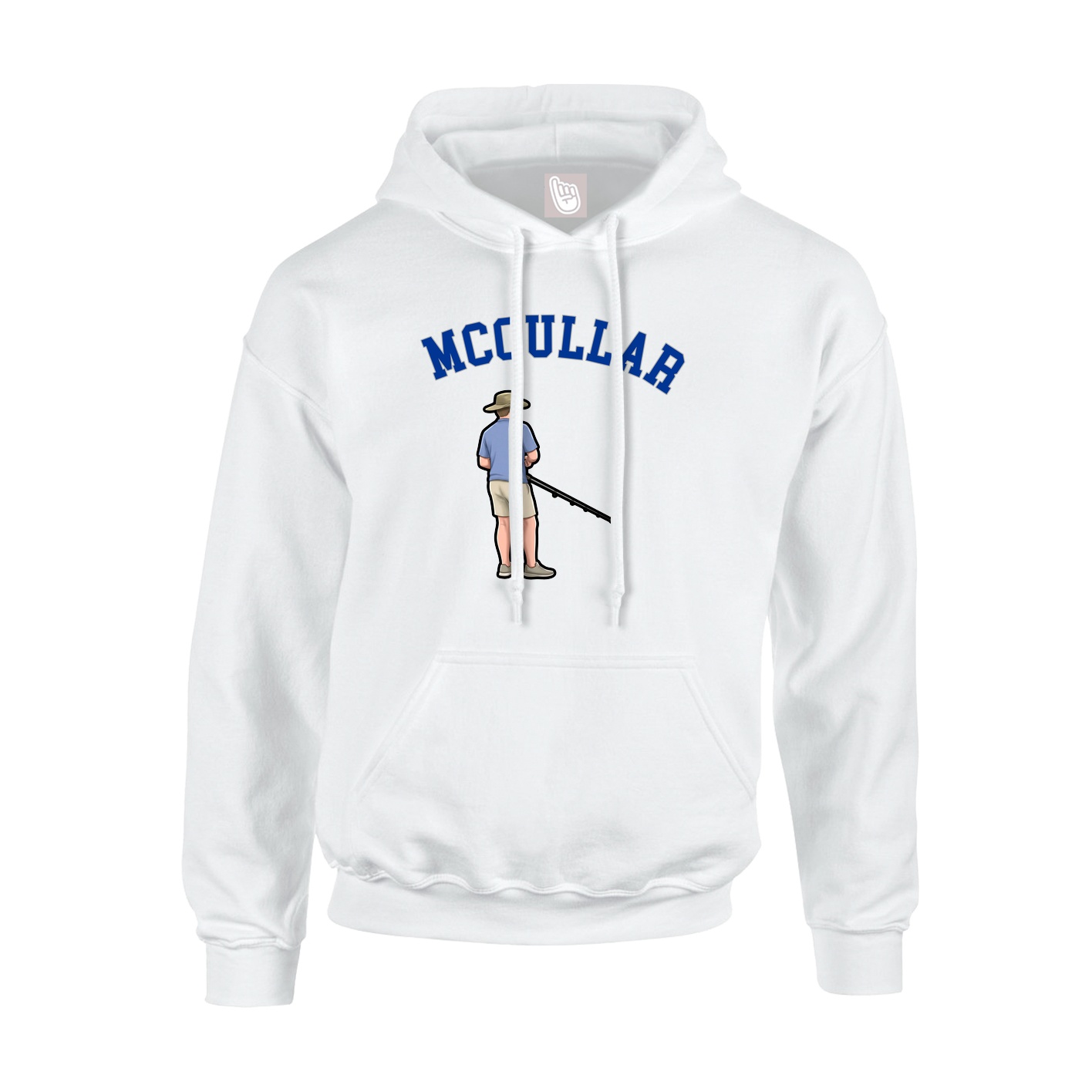 Youth Hoodie — Shirsey Arch in White