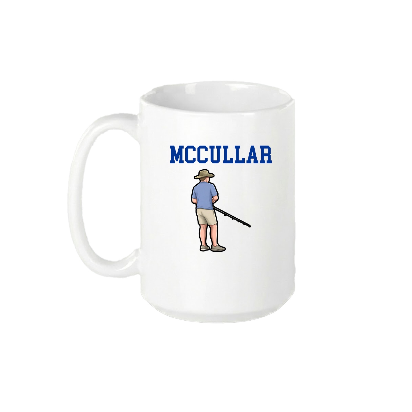 15oz Coffee Mug — Shirsey in White