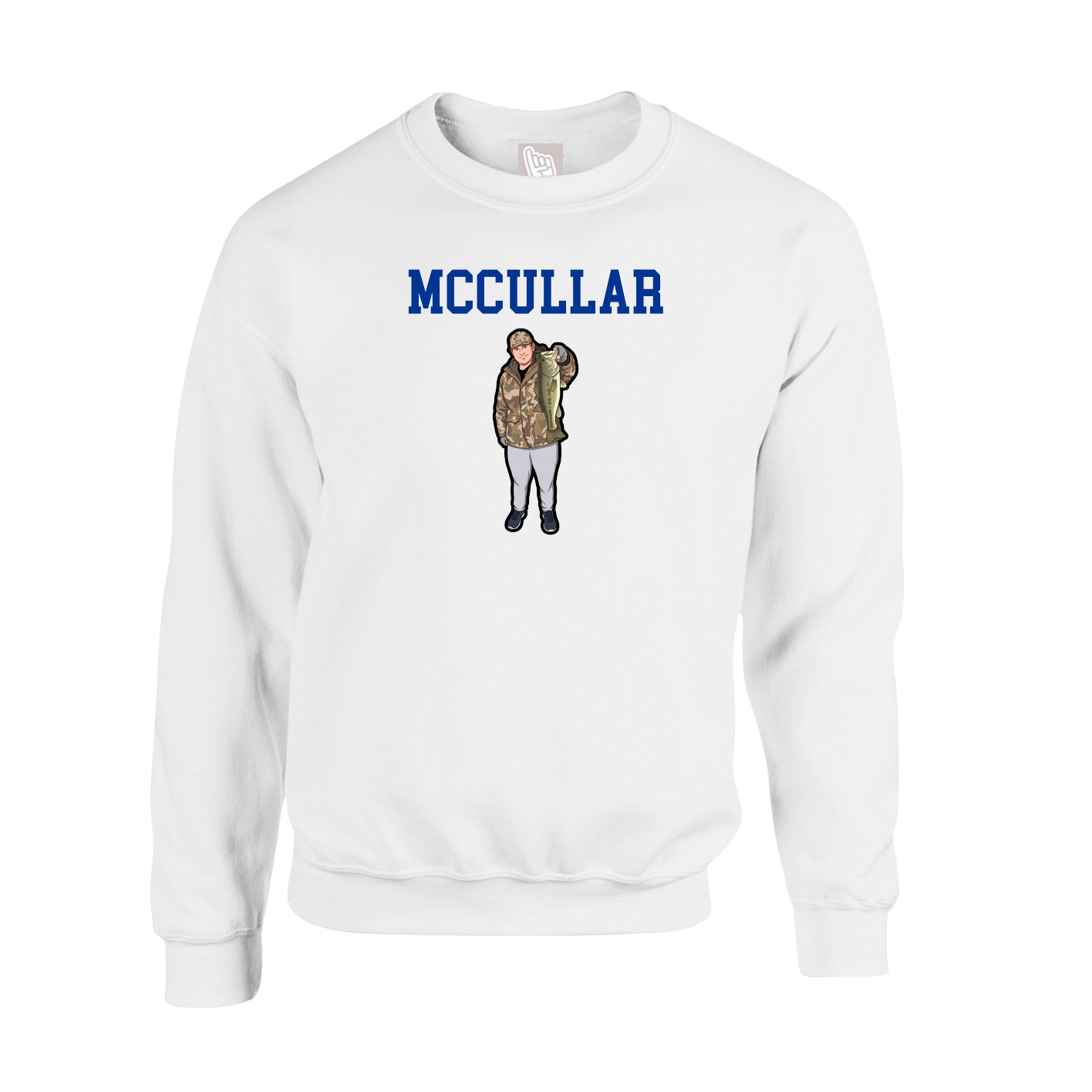 Fleece Crew — Shirsey in White