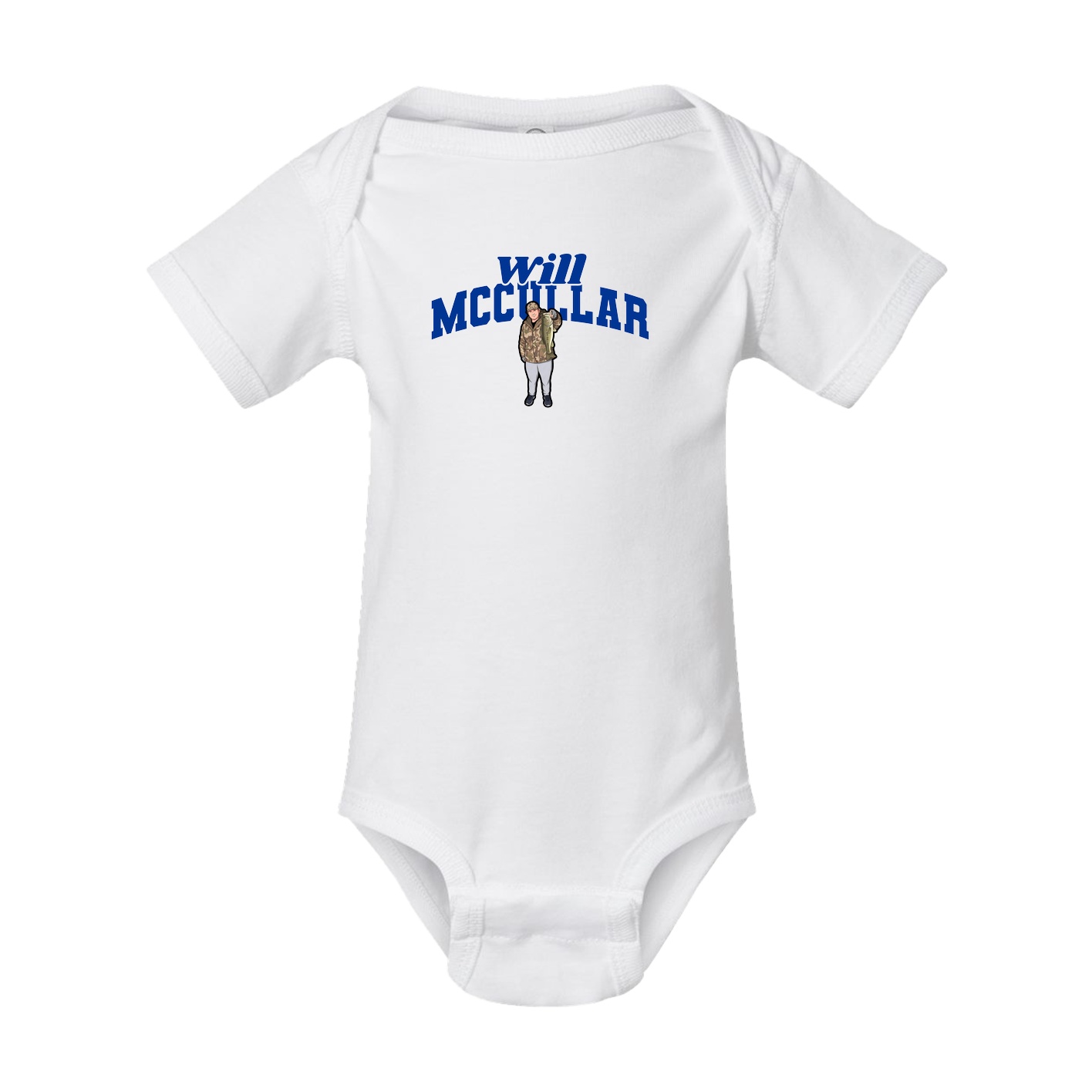 Baby Onesie — Signature Arch in White