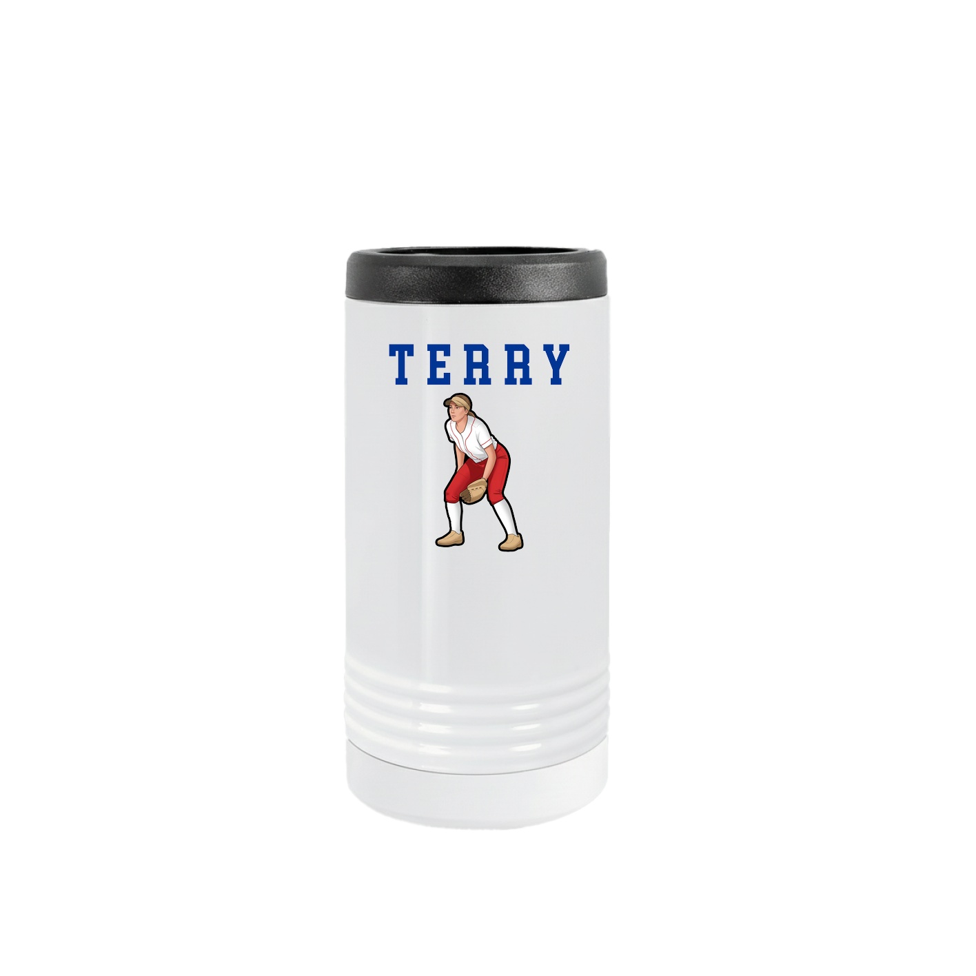 Slim Beverage Holder — Shirsey in White