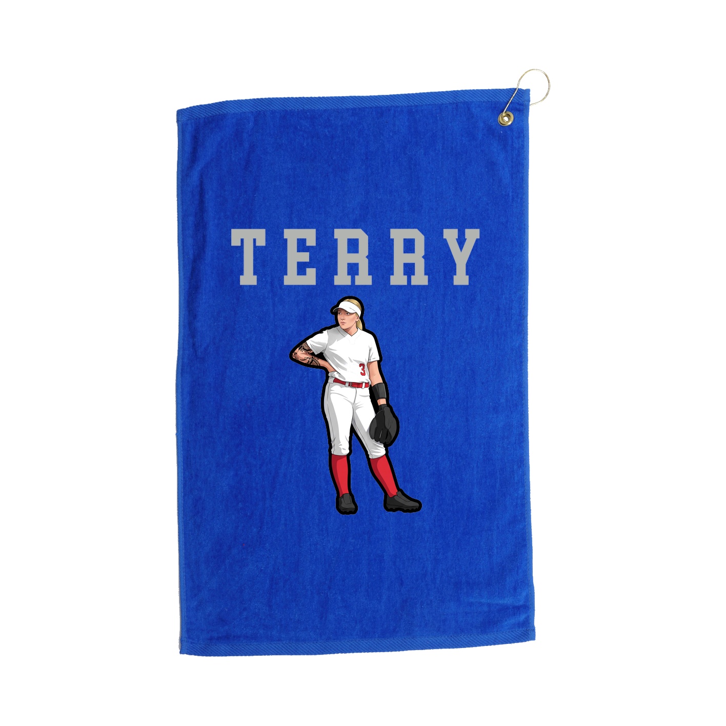 Golf Towel — Shirsey in Royal