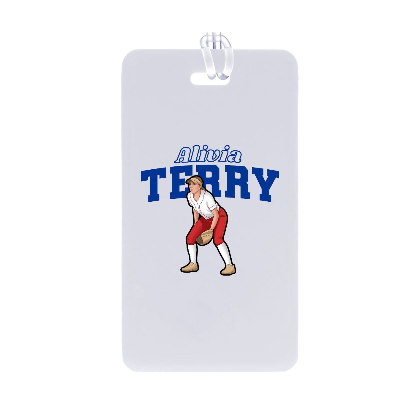 Bag Tag — Name Arch in Classic