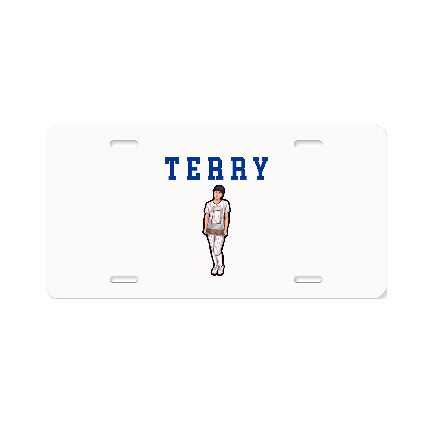 License Plate — Shirsey in Classic