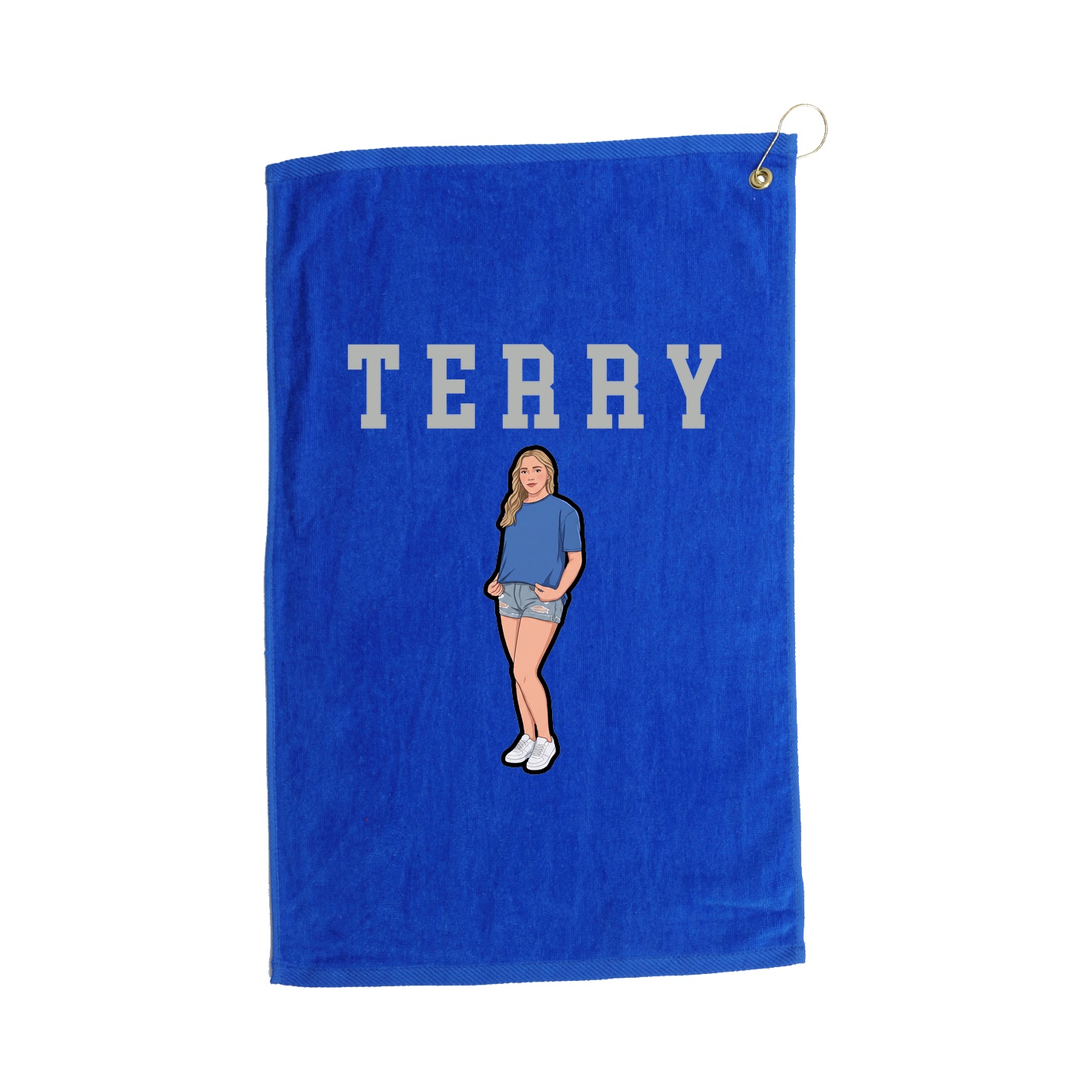 Golf Towel — Shirsey in Royal