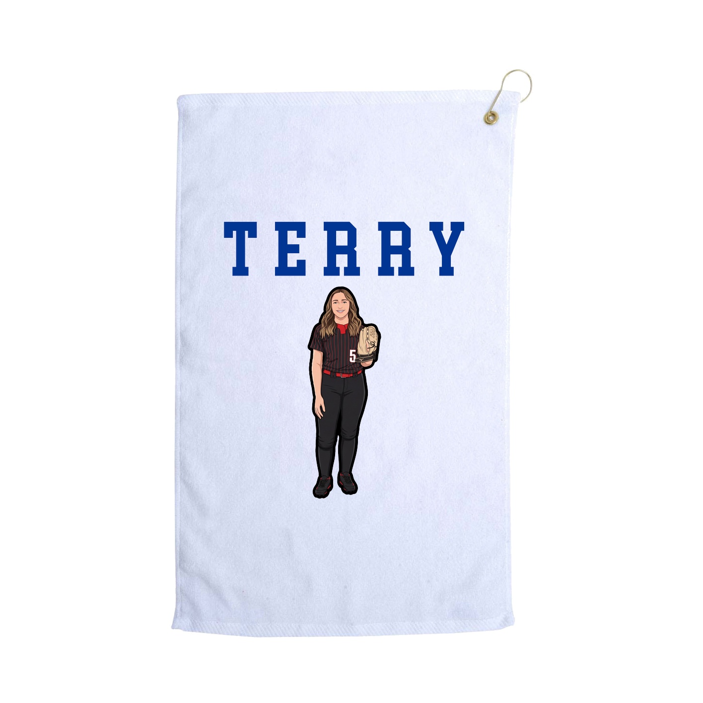 Golf Towel — Shirsey in White