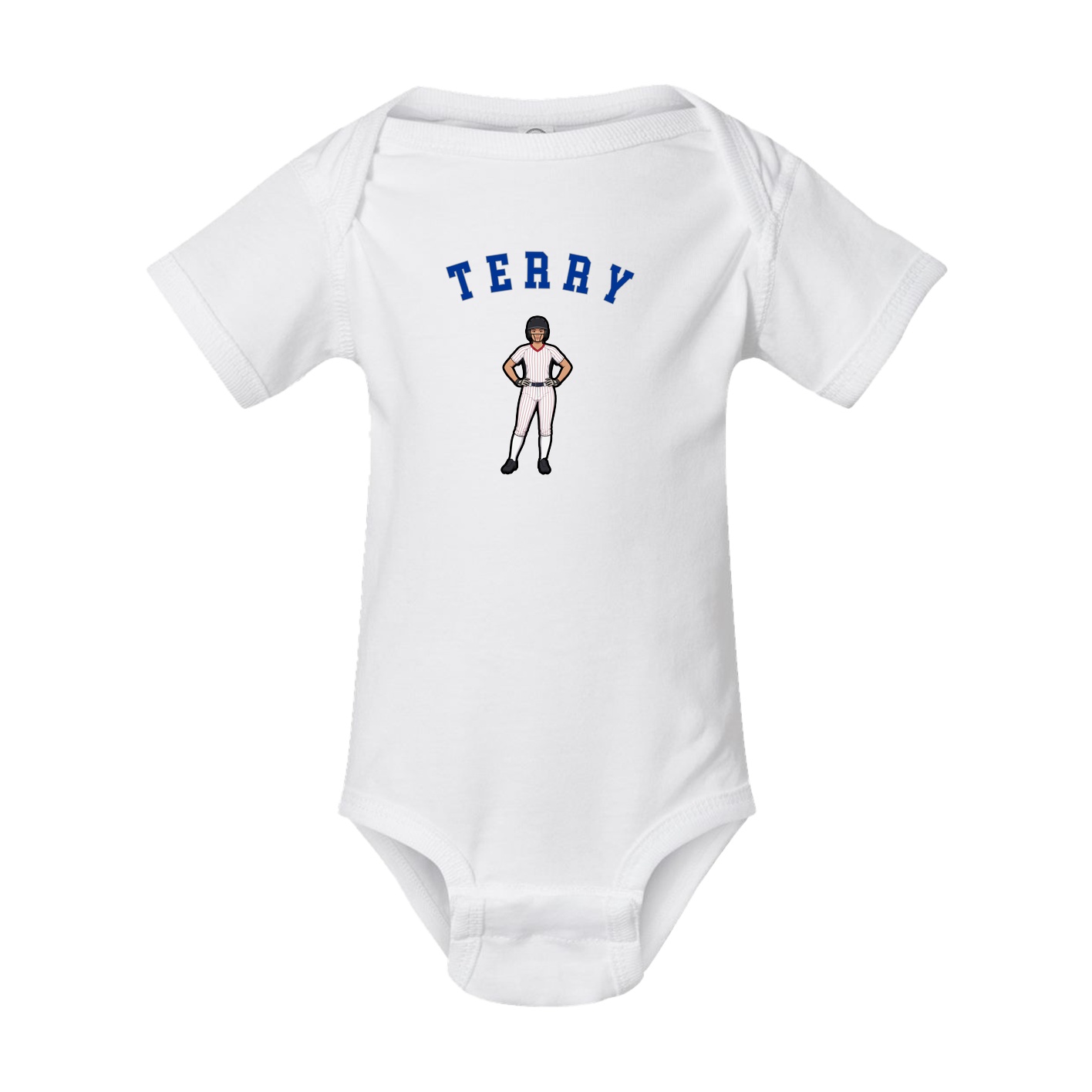 Baby Onesie — Shirsey Arch in White