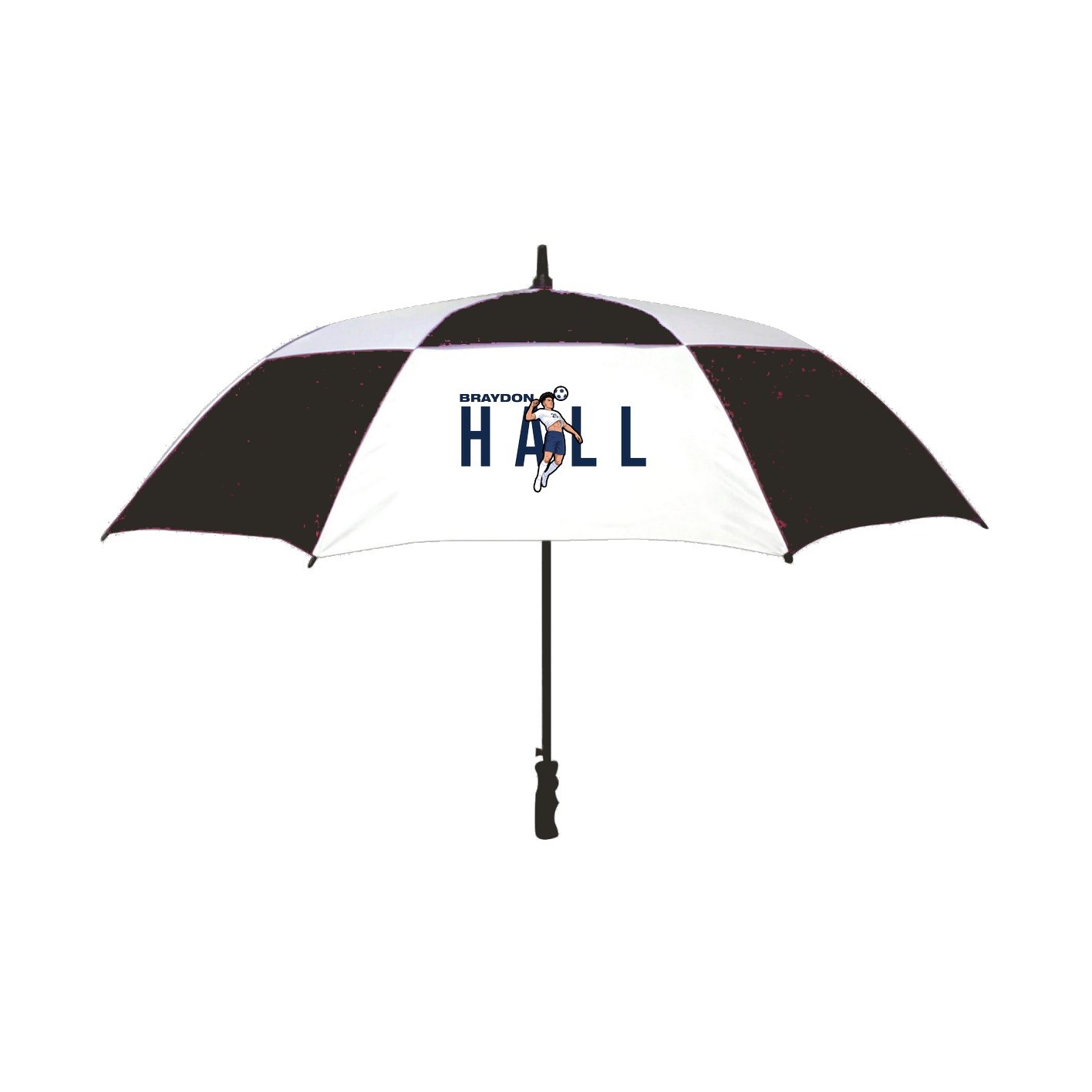 Golf Umbrella — Player Name in Black