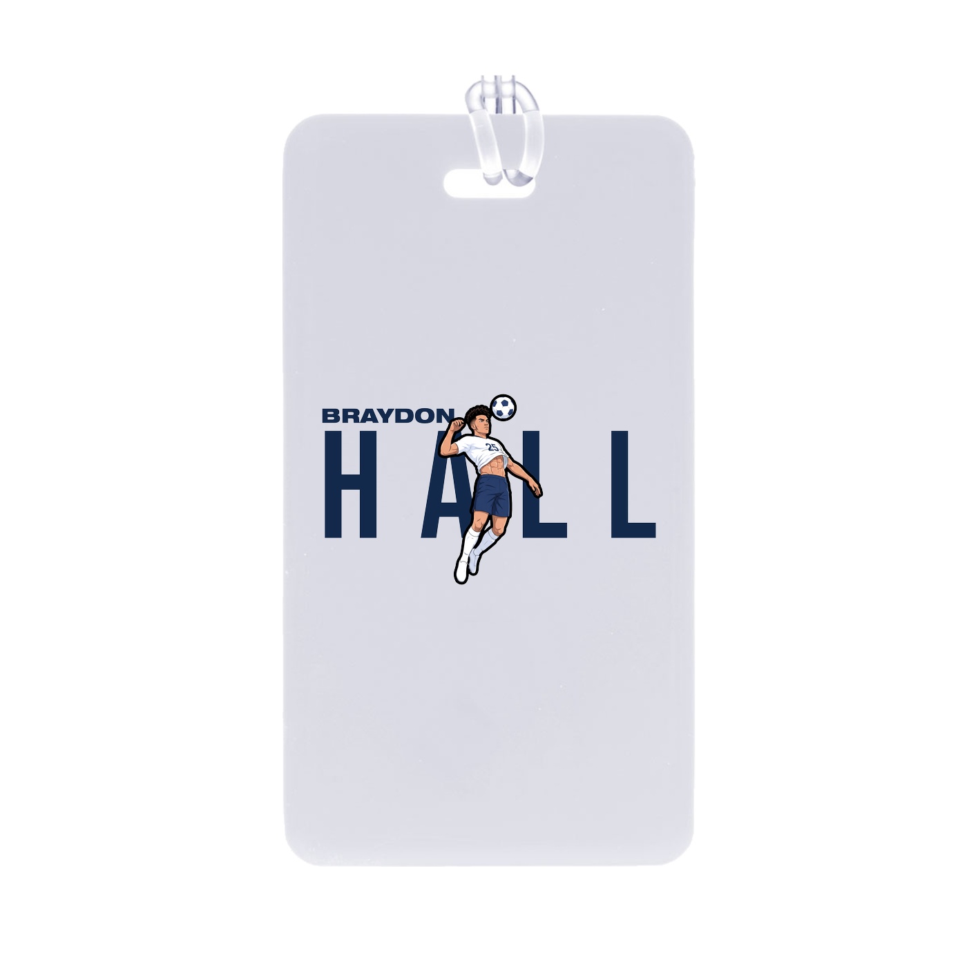 Bag Tag — Player Name in Classic