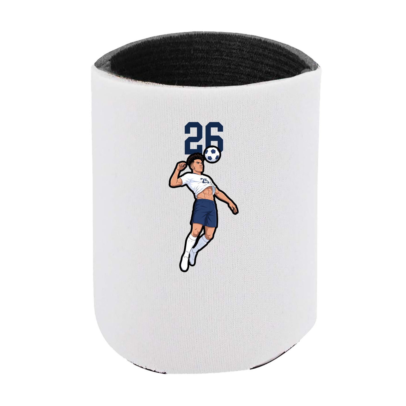 Can Holder — Number Top in White