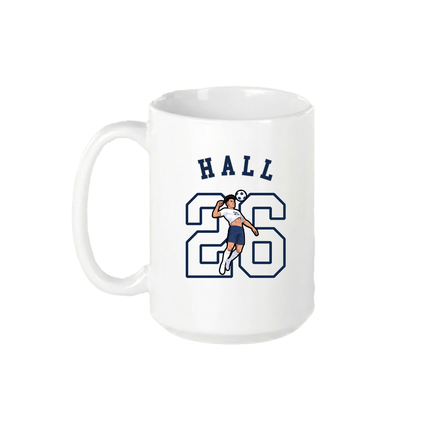 15oz Coffee Mug — Shirsey Arch in White